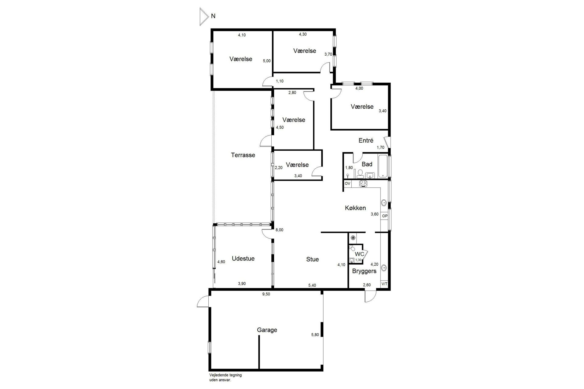Plantegninger billede af Birkevang 80, Fløng, 2640 Hedehusene
