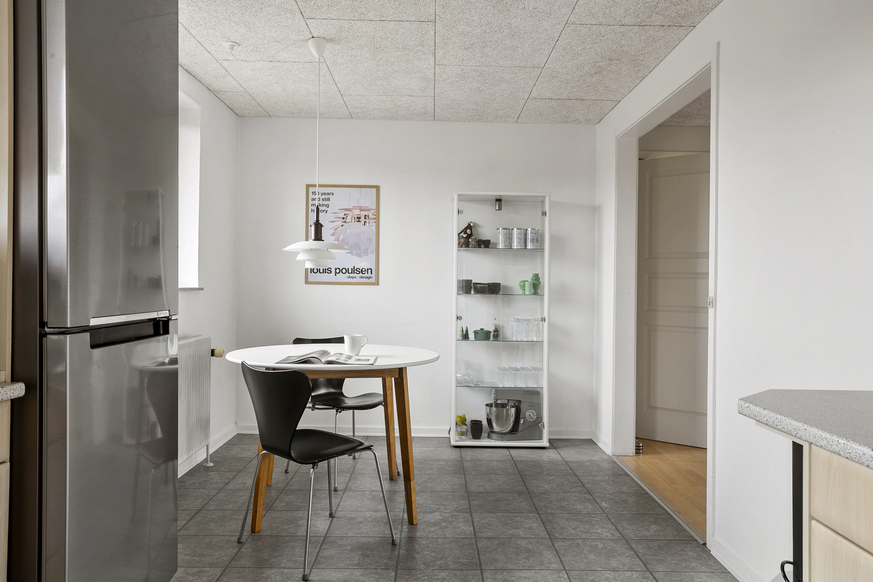 Fremhævet spisekøkken billede i fuldskærmstilstand. Billede af Skravevej 2, Københoved, 6630 Rødding