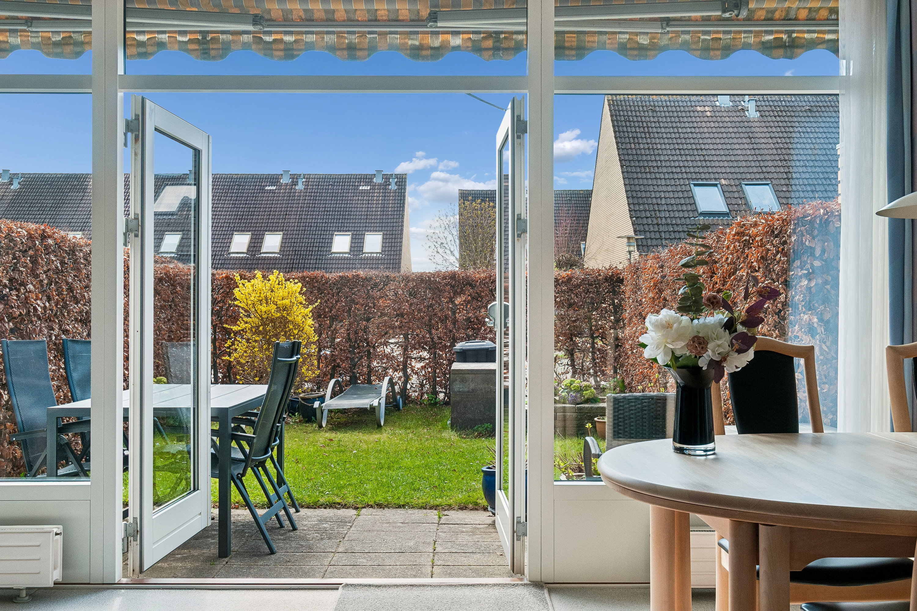 Fremhævet terrasse billede i fuldskærmstilstand. Billede af Fælleddiget 25, 2300 København S