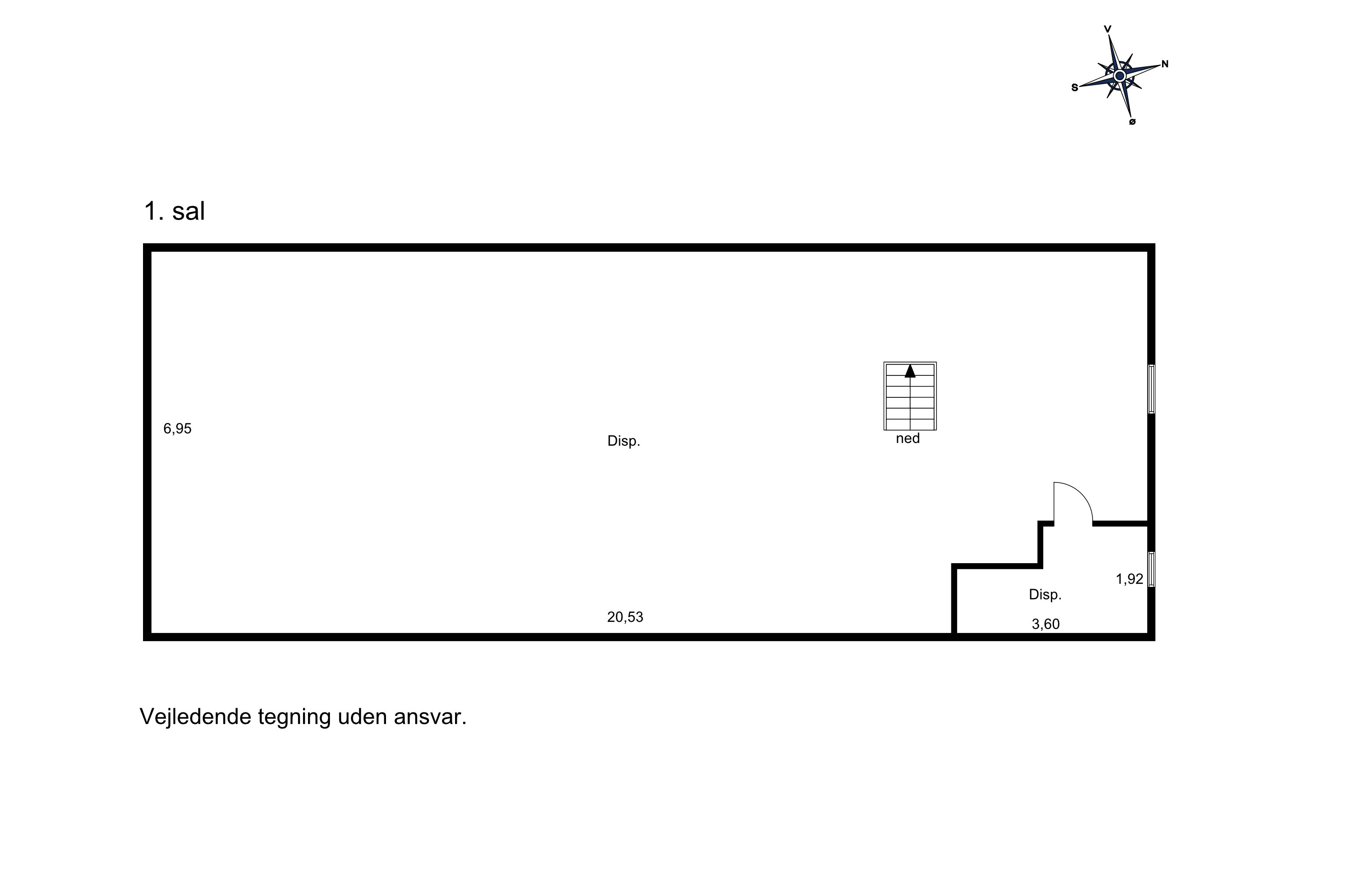 Plantegninger billede af Haugevej 18, Skovhus, 8620 Kjellerup