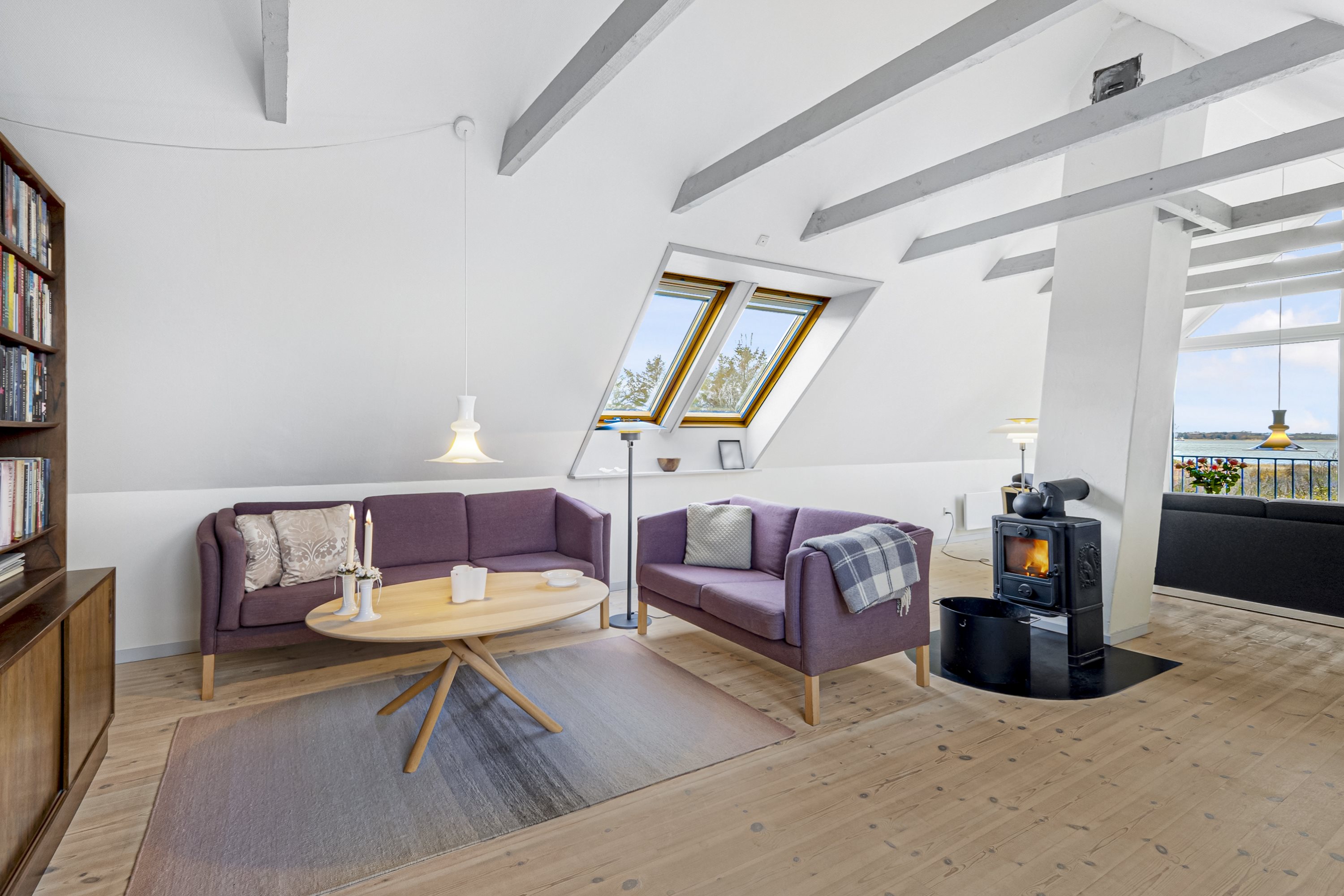 Fremhævet stue billede i fuldskærmstilstand. Billede af Heden 13, Rødding, 7860 Spøttrup