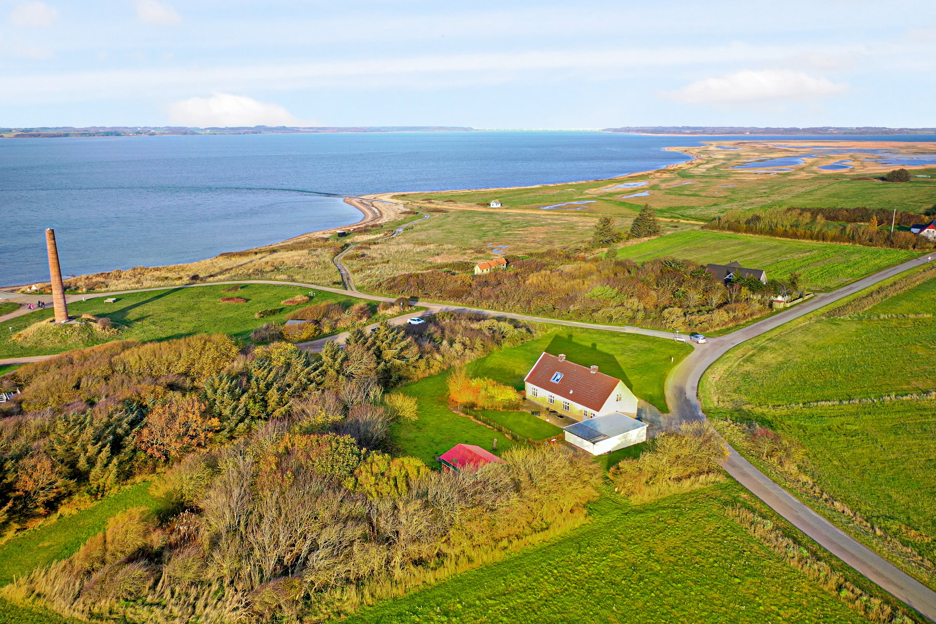 Fremhævet luftfoto billede i fuldskærmstilstand. Billede af Heden 13, Rødding, 7860 Spøttrup