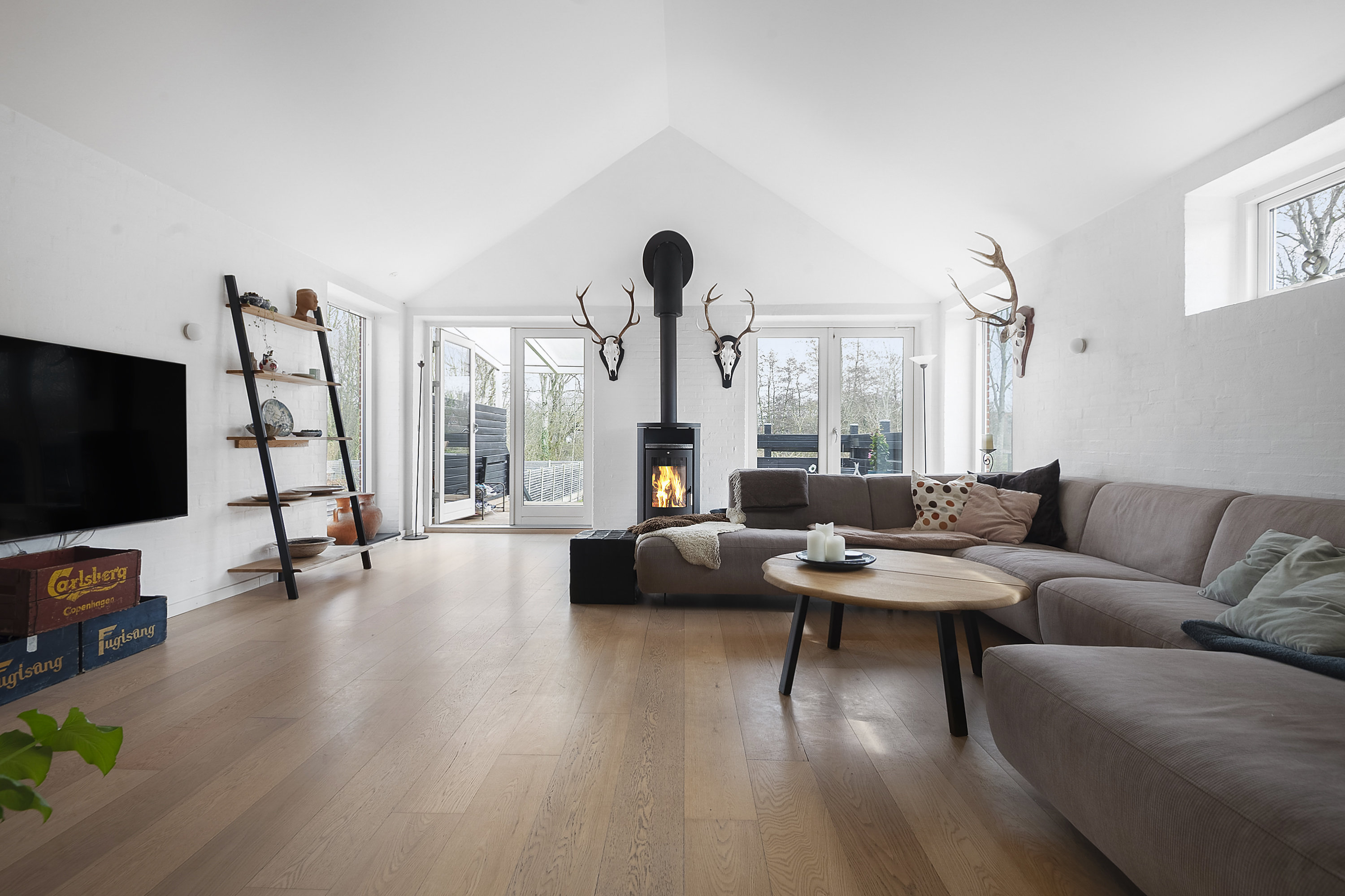 Fremhævet stue billede i fuldskærmstilstand. Billede af Ringen 21, 6700 Esbjerg