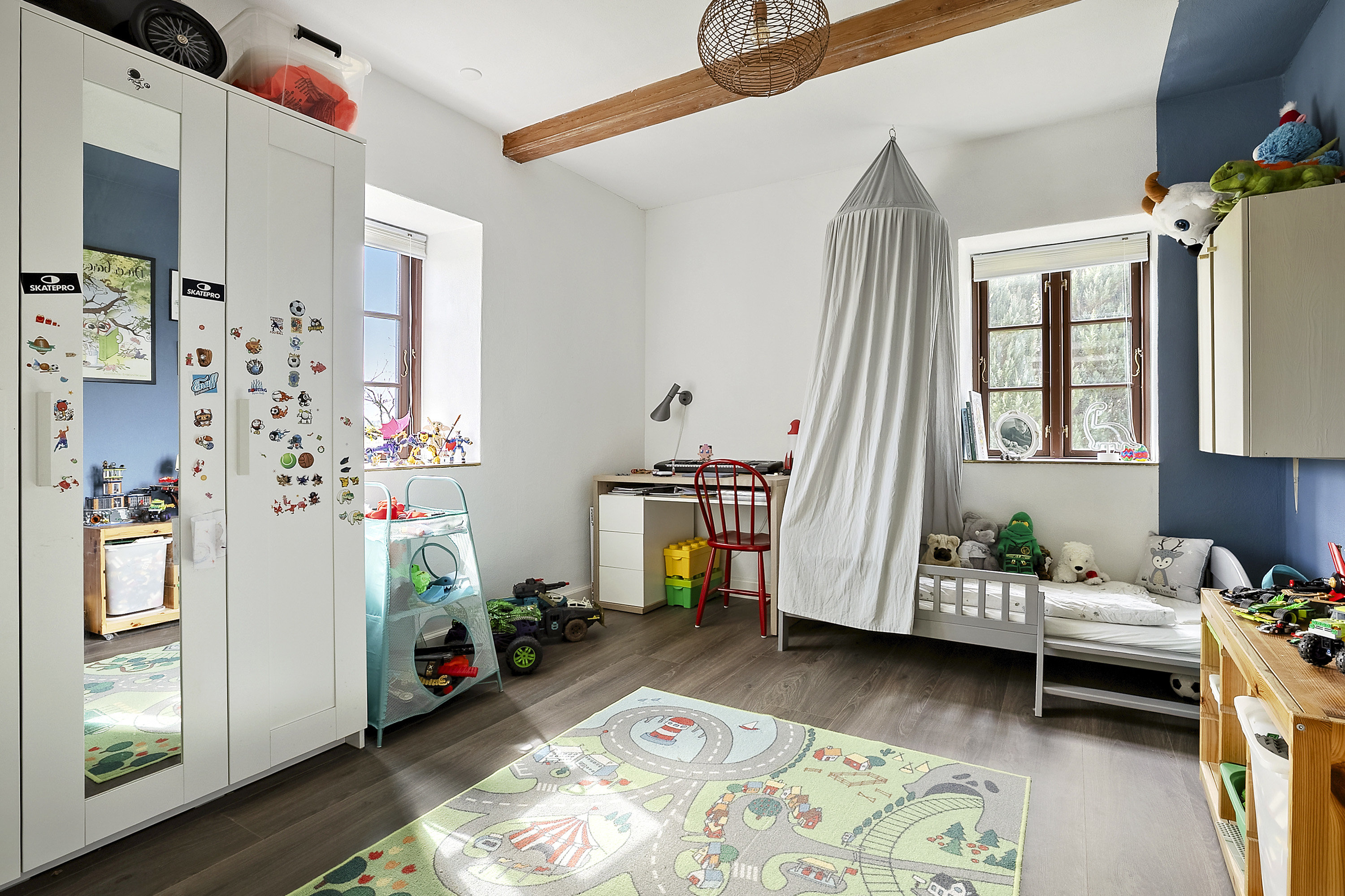 Fremhævet soveværelse billede i fuldskærmstilstand. Billede af Gryderupvej 169, Gryderup, 4242 Boeslunde