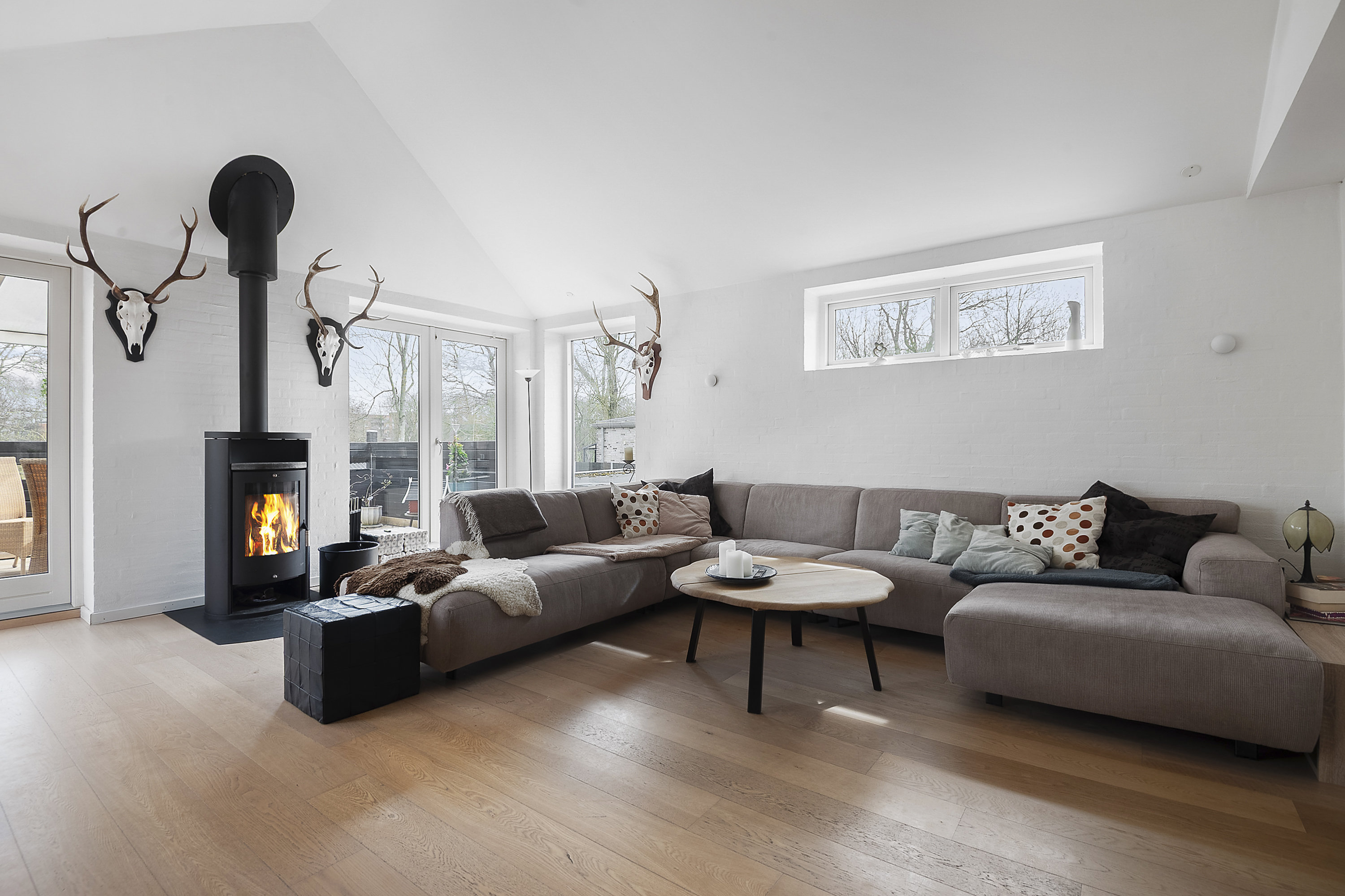 Fremhævet stue billede i fuldskærmstilstand. Billede af Ringen 21, 6700 Esbjerg