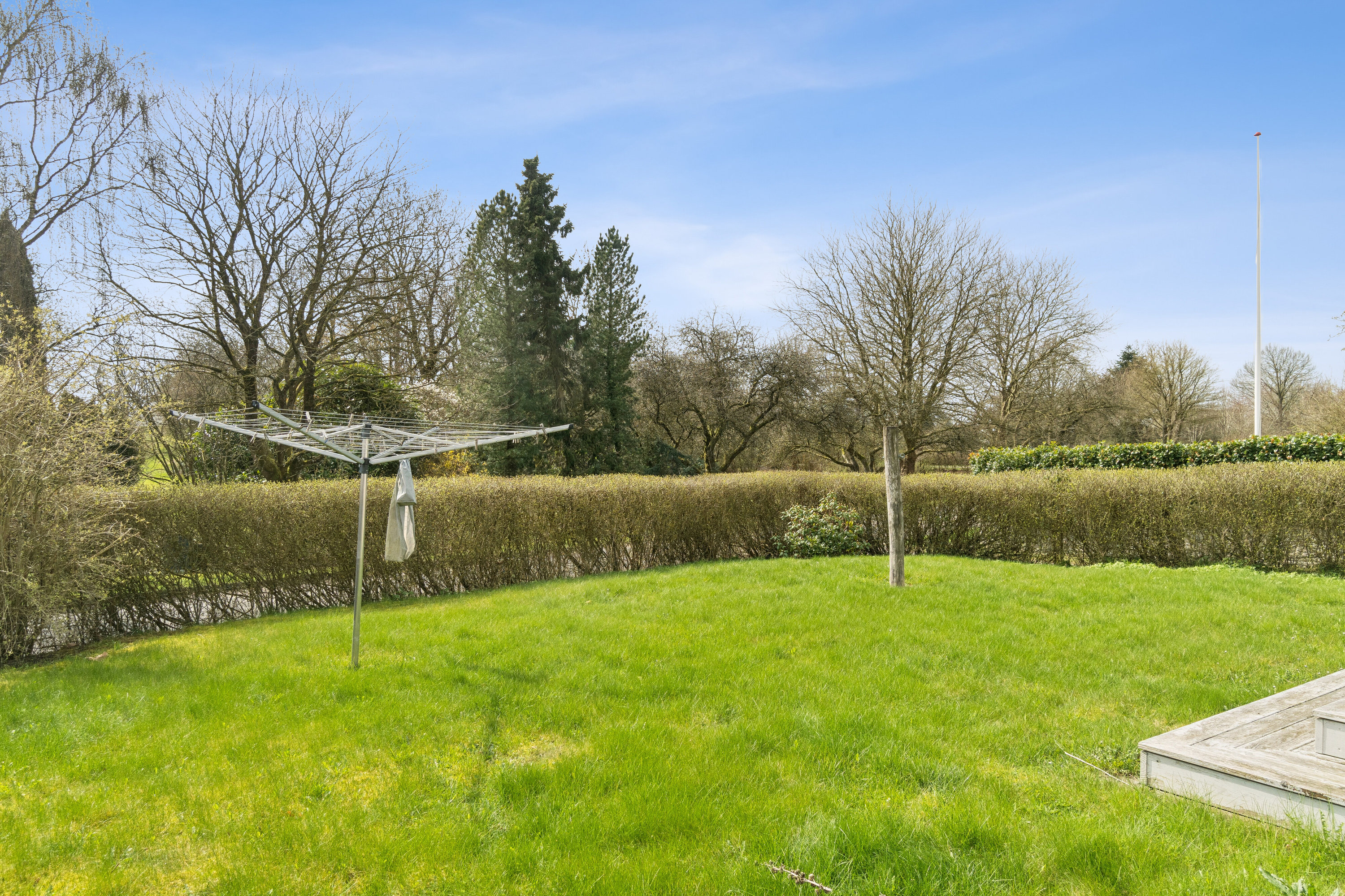 Fremhævet set fra haven billede i fuldskærmstilstand. Billede af Labingvej 9, Labing, 8462 Harlev J