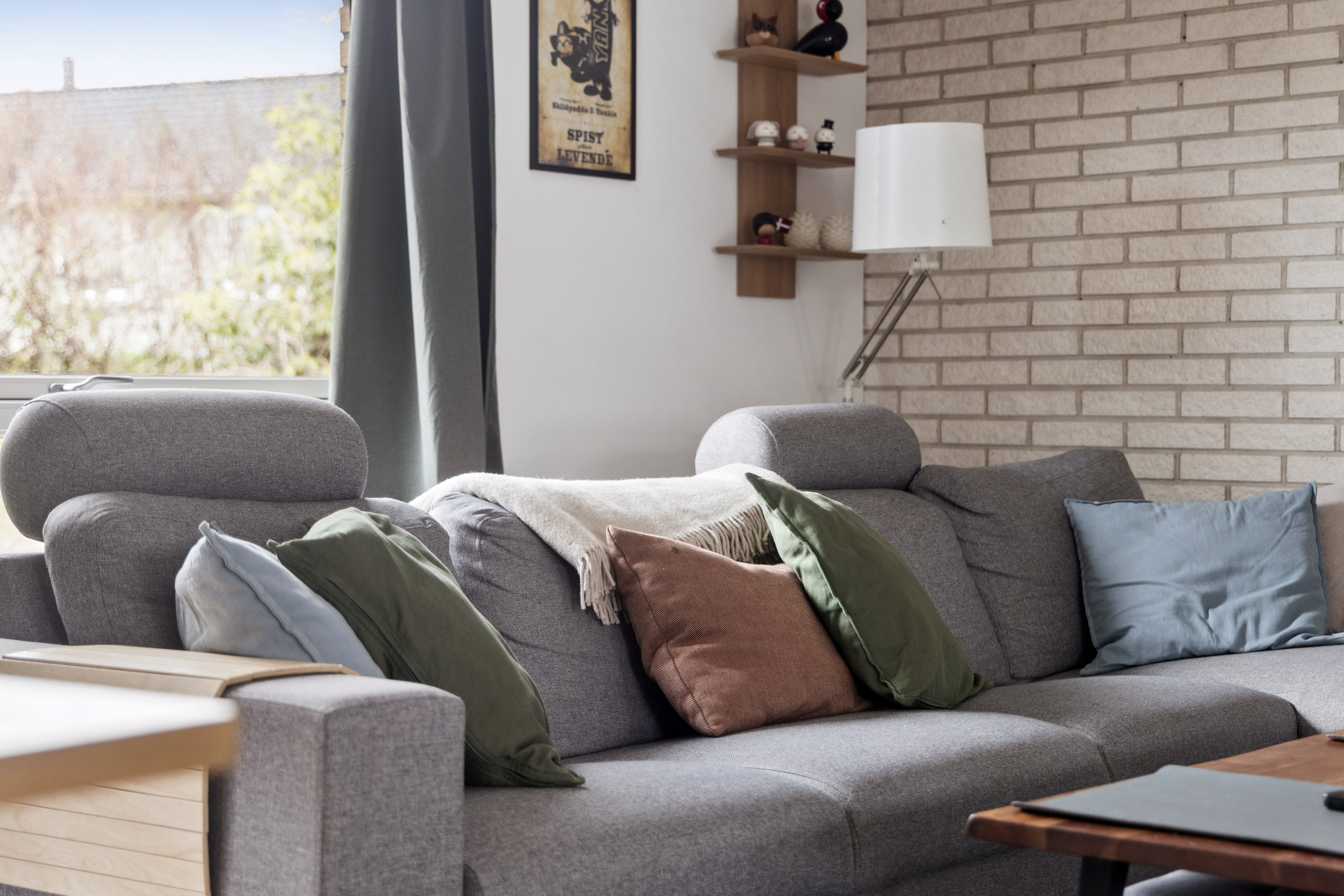 Fremhævet stue billede i fuldskærmstilstand. Billede af Bålbakken 4, Langholt, 9310 Vodskov