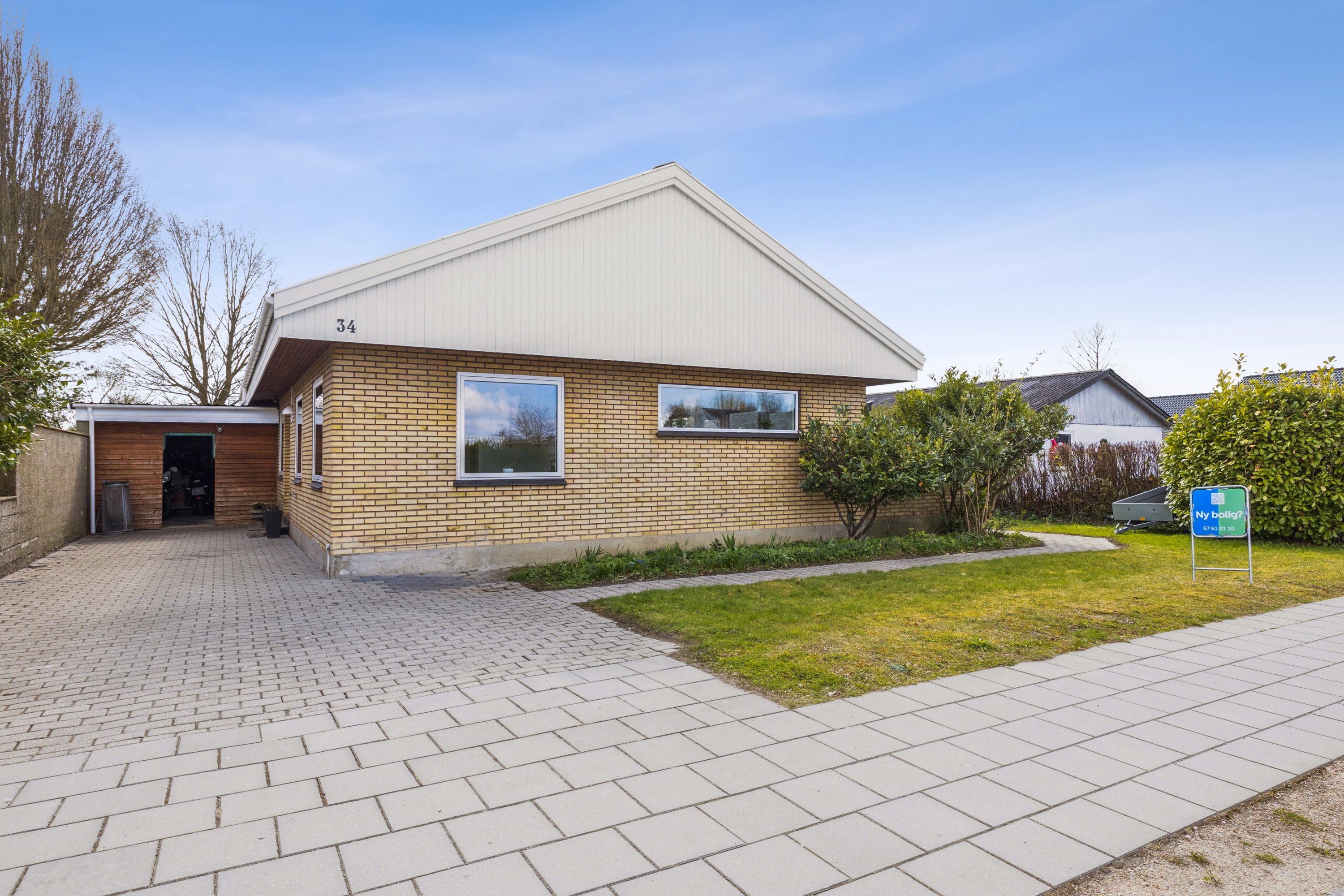 Fremhævet andet billede i fuldskærmstilstand. Billede af Mågevej 34, 4100 Ringsted