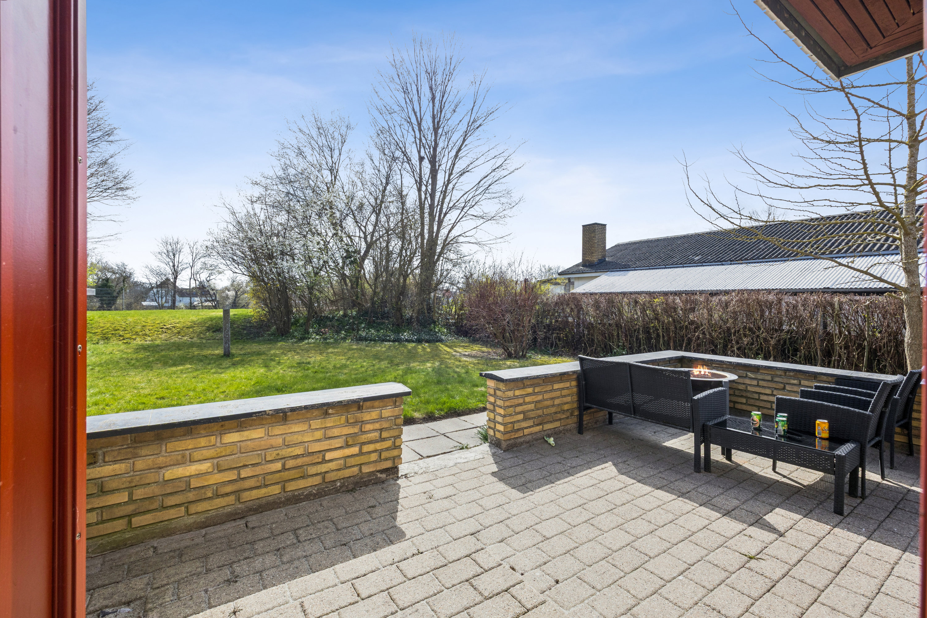 Fremhævet terrasse billede i fuldskærmstilstand. Billede af Mågevej 34, 4100 Ringsted