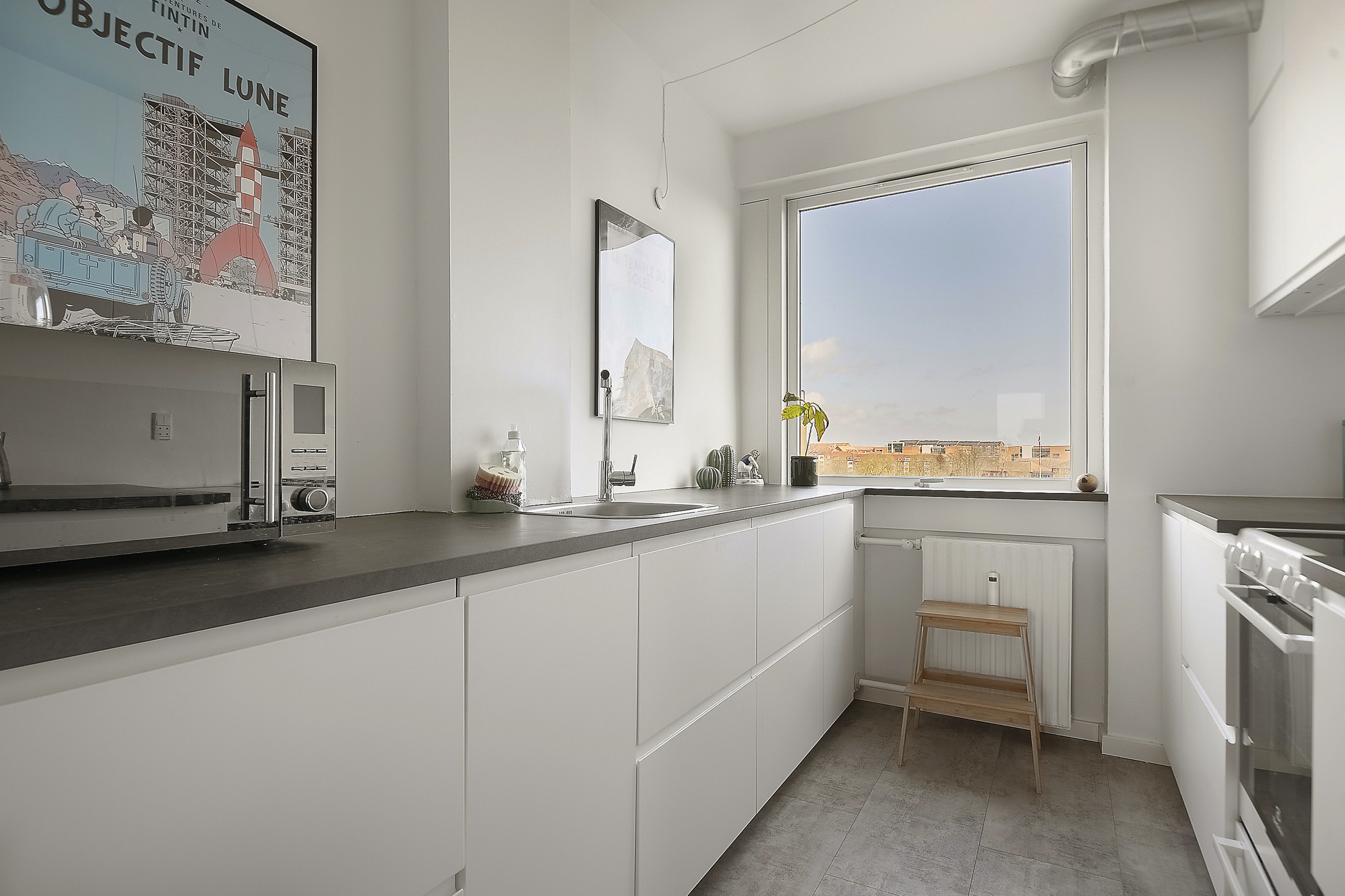 Fremhævet køkken billede i fuldskærmstilstand. Billede af Jens Baggesens Vej 100, 5. th., 8200 Aarhus N