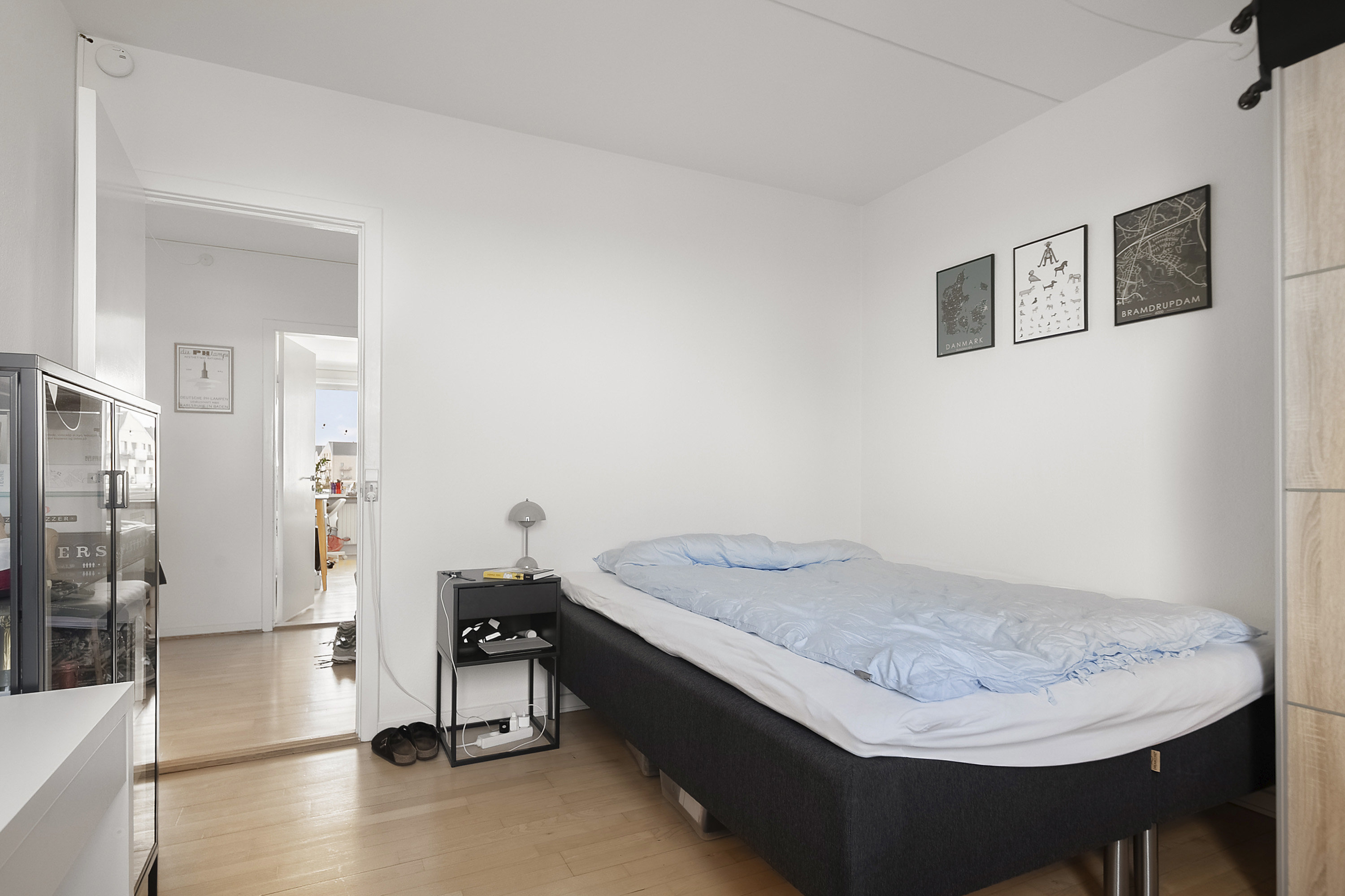 Fremhævet soveværelse billede i fuldskærmstilstand. Billede af Jens Baggesens Vej 100, 5. th., 8200 Aarhus N