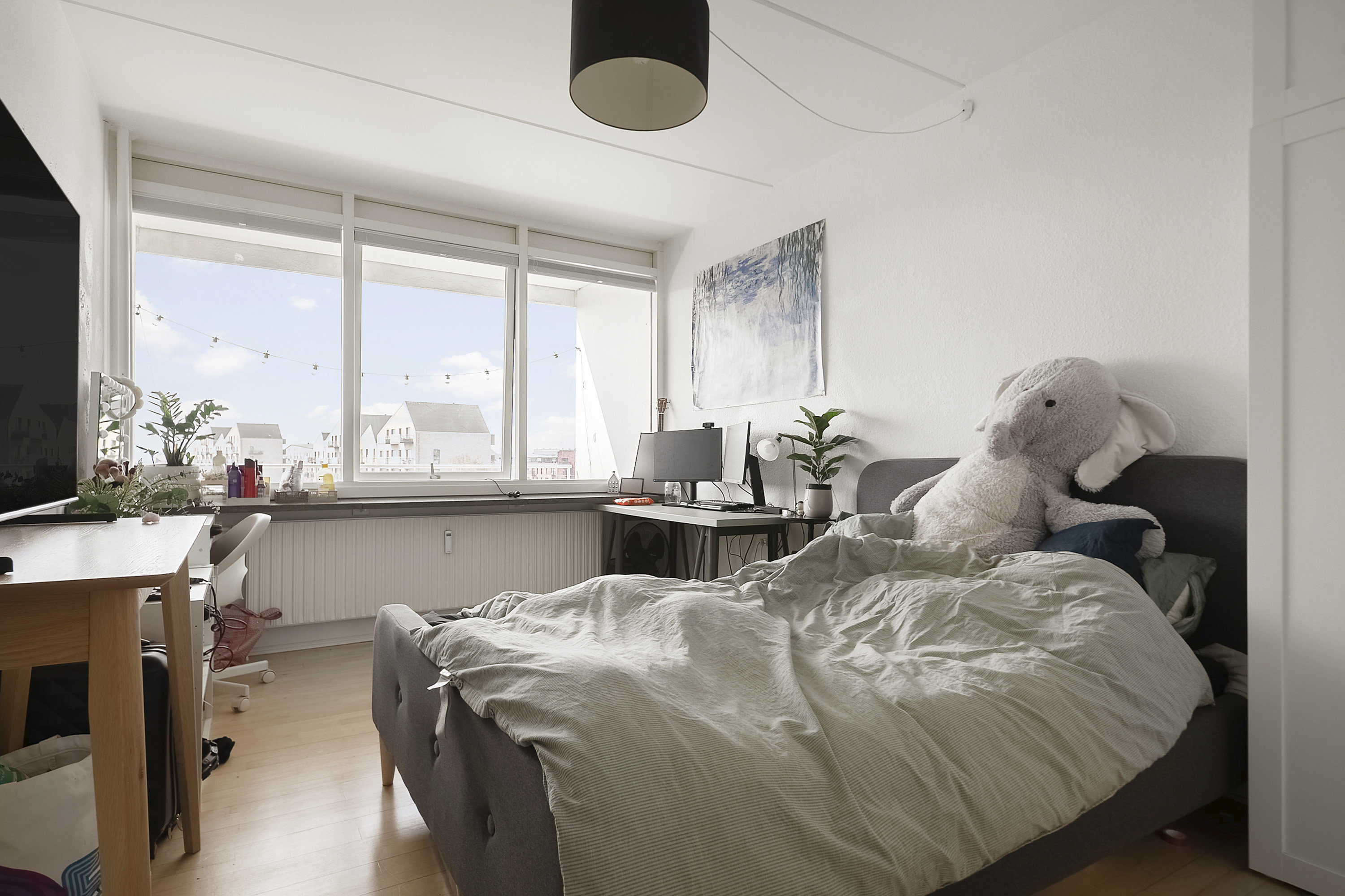 Fremhævet soveværelse billede i fuldskærmstilstand. Billede af Jens Baggesens Vej 100, 5. th., 8200 Aarhus N