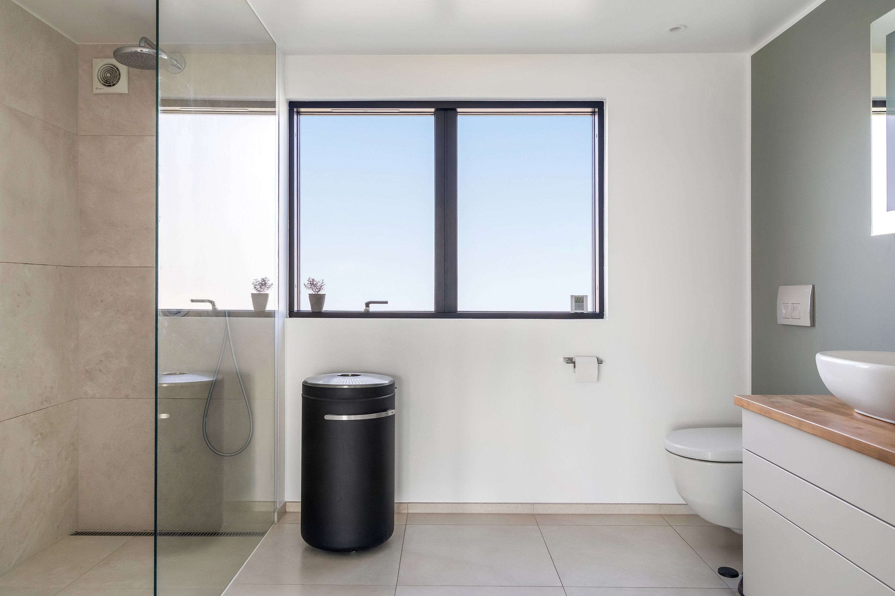 Fremhævet badeværelse billede i fuldskærmstilstand. Billede af Strandhøjen 22, 3600 Frederikssund