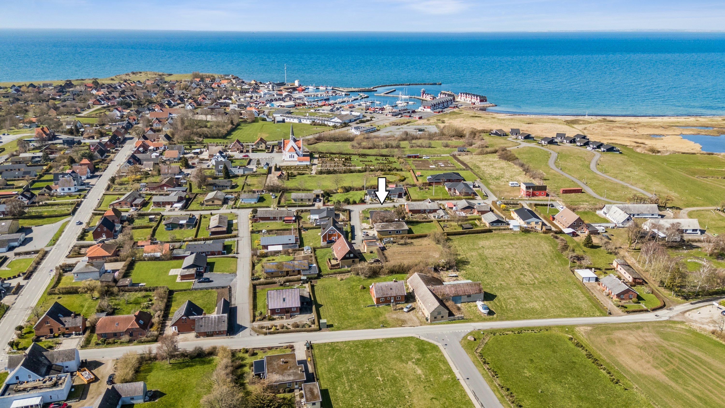 Fremhævet  billede i fuldskærmstilstand. Billede af Kløvervænget 18, 5935 Bagenkop