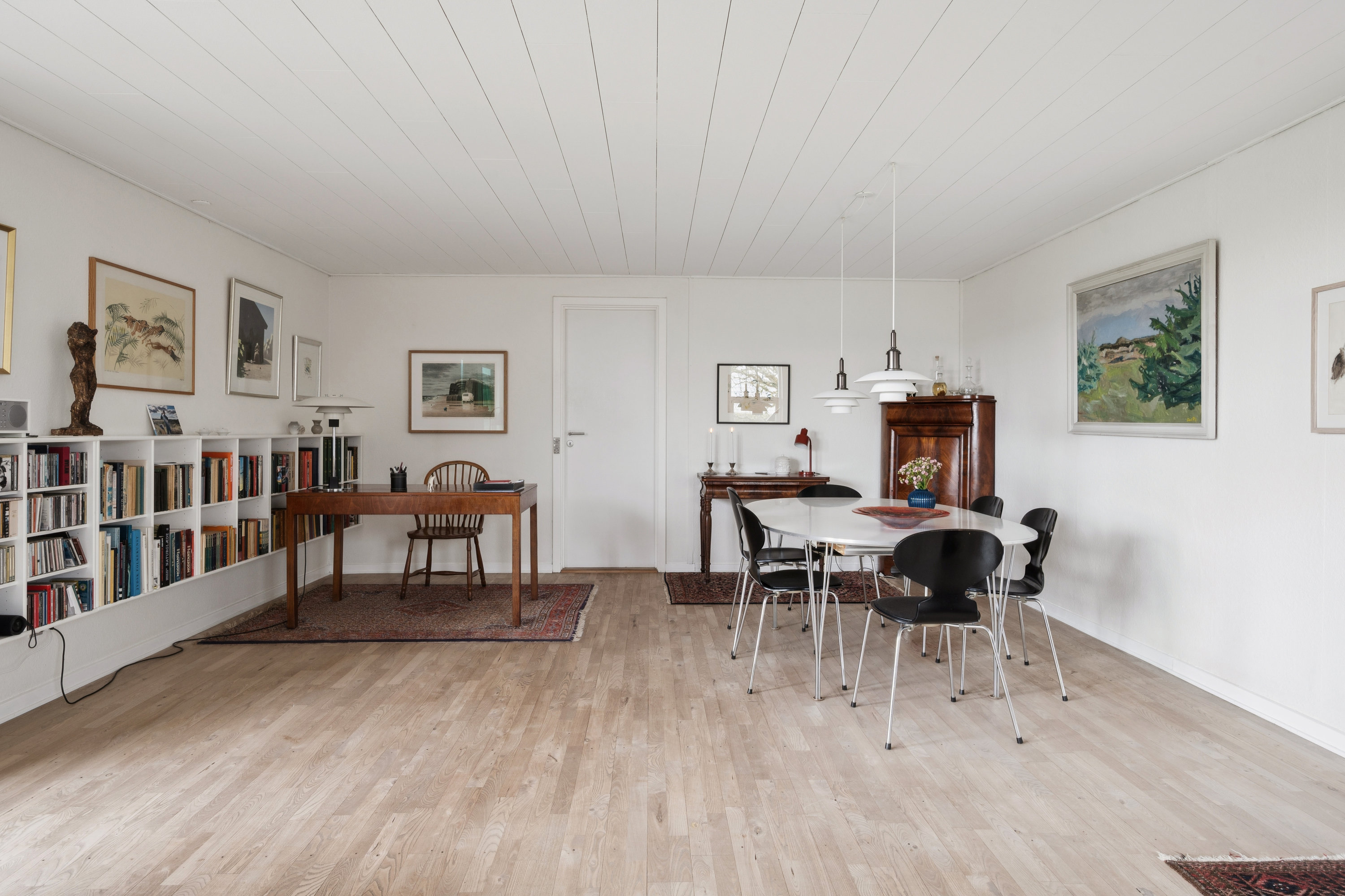 Fremhævet stue billede i fuldskærmstilstand. Billede af Elleparken 77, 8520 Lystrup