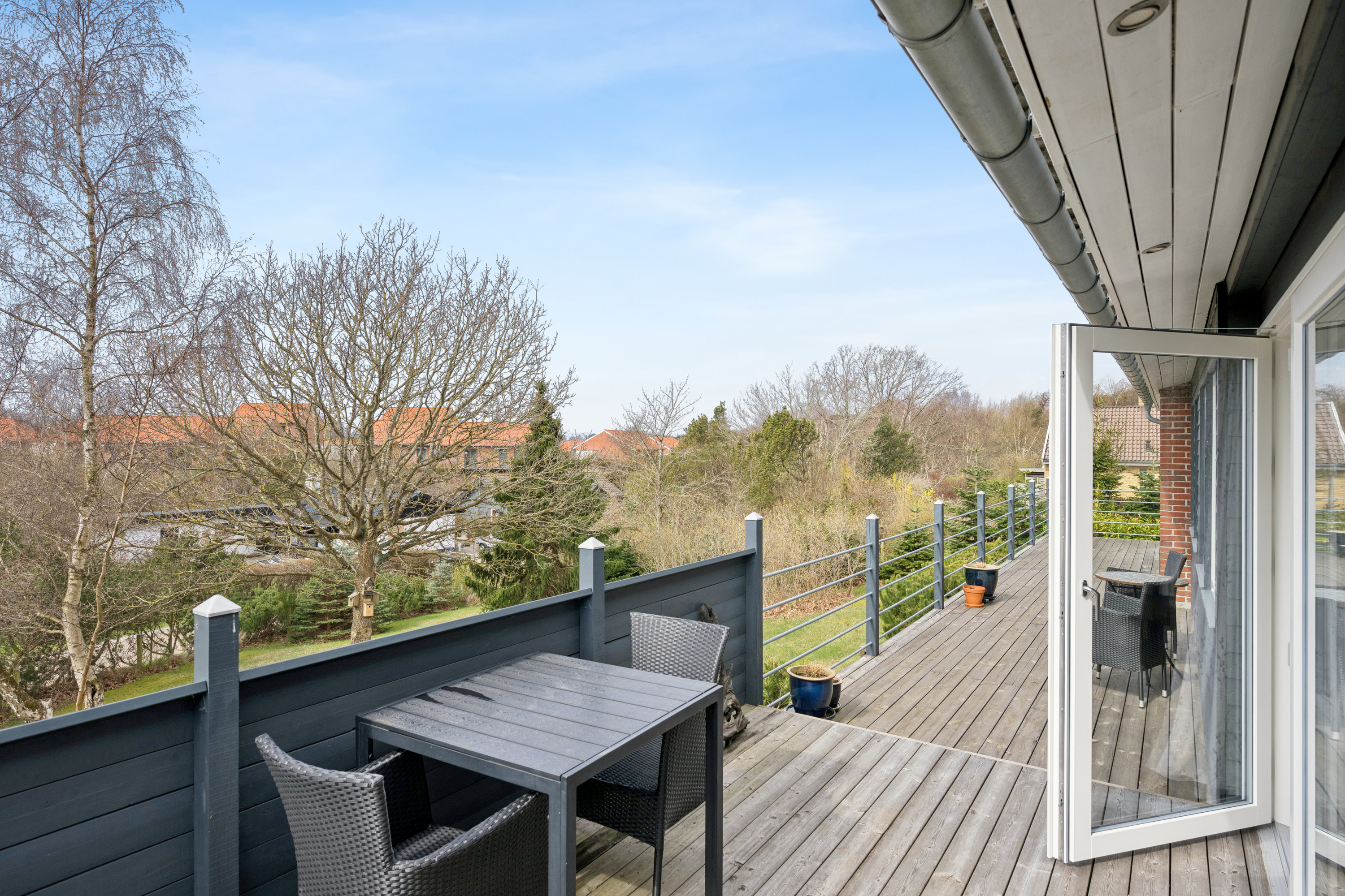 Fremhævet terrasse billede i fuldskærmstilstand. Billede af Klodevej 8, Holmens Bakker, 8400 Ebeltoft