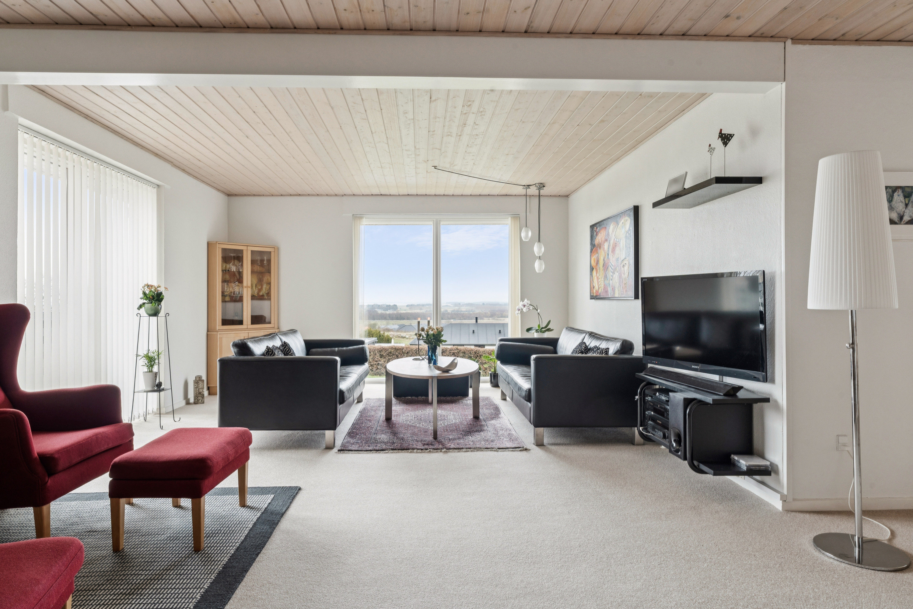 Fremhævet stue billede i fuldskærmstilstand. Billede af Glinkavej 14, 9200 Aalborg SV