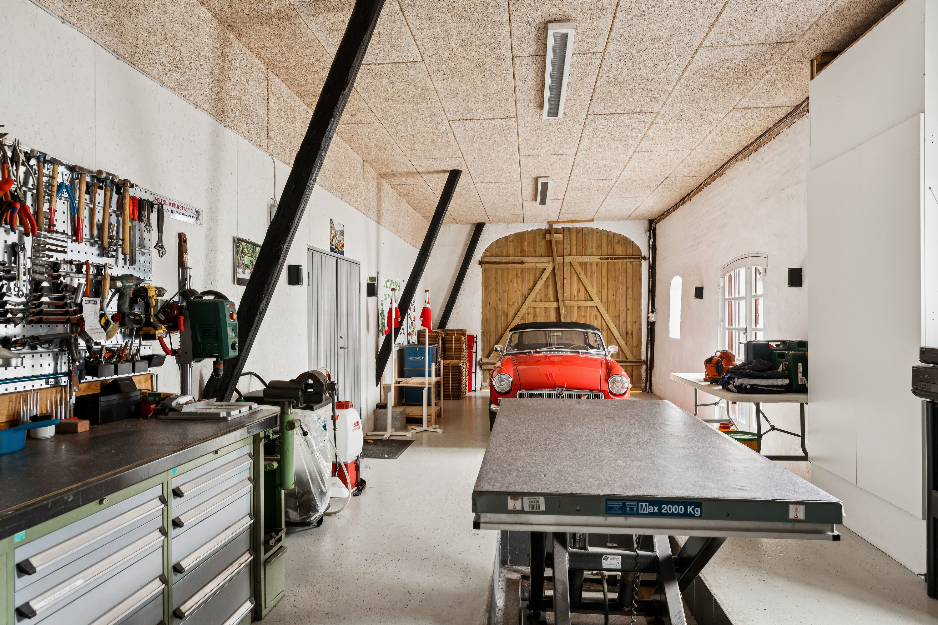 Fremhævet værksted billede i fuldskærmstilstand. Billede af Løvlundvej 17, 7190 Billund