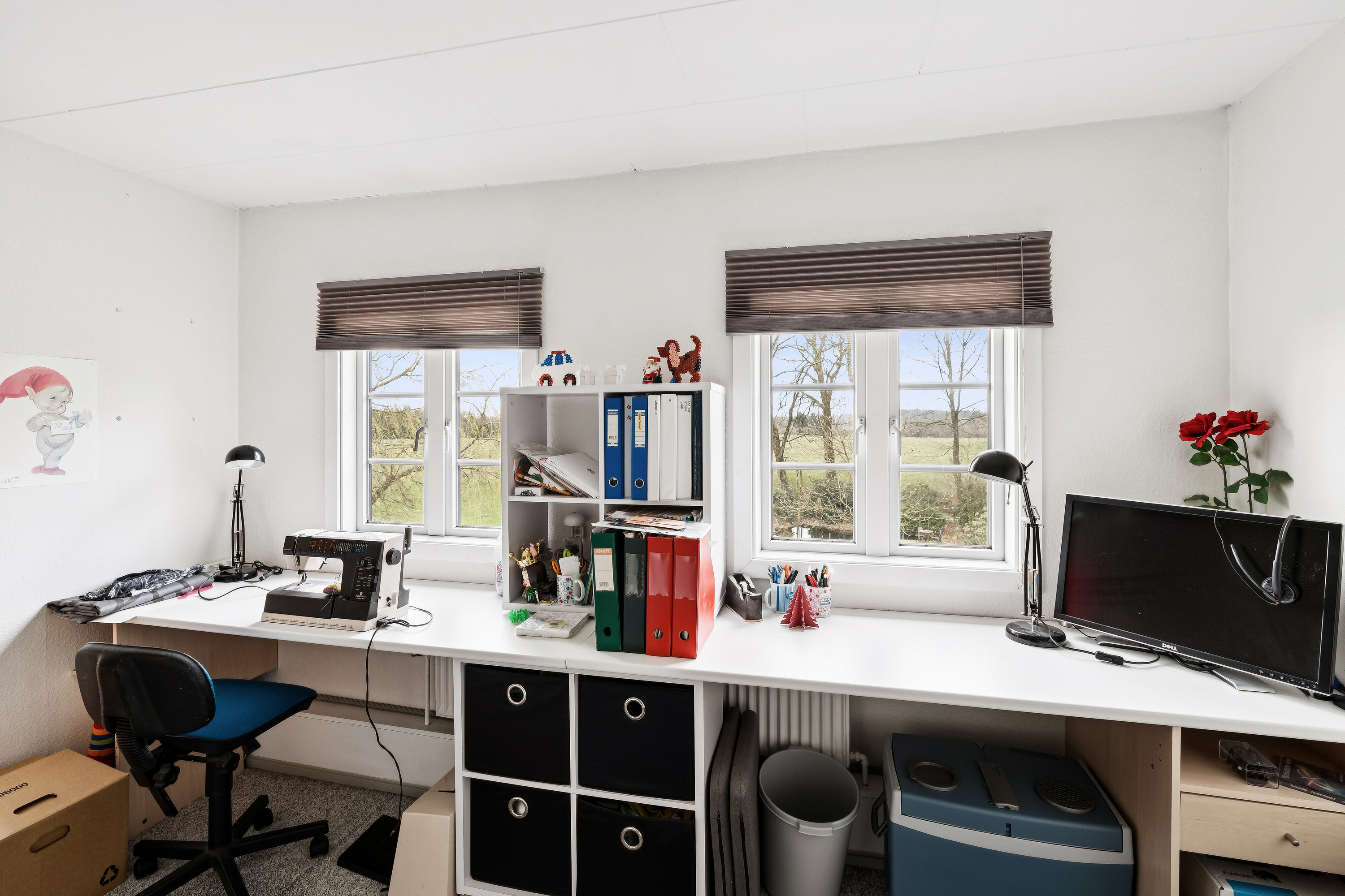 Fremhævet arbejdsværelse billede i fuldskærmstilstand. Billede af Løvlundvej 17, 7190 Billund