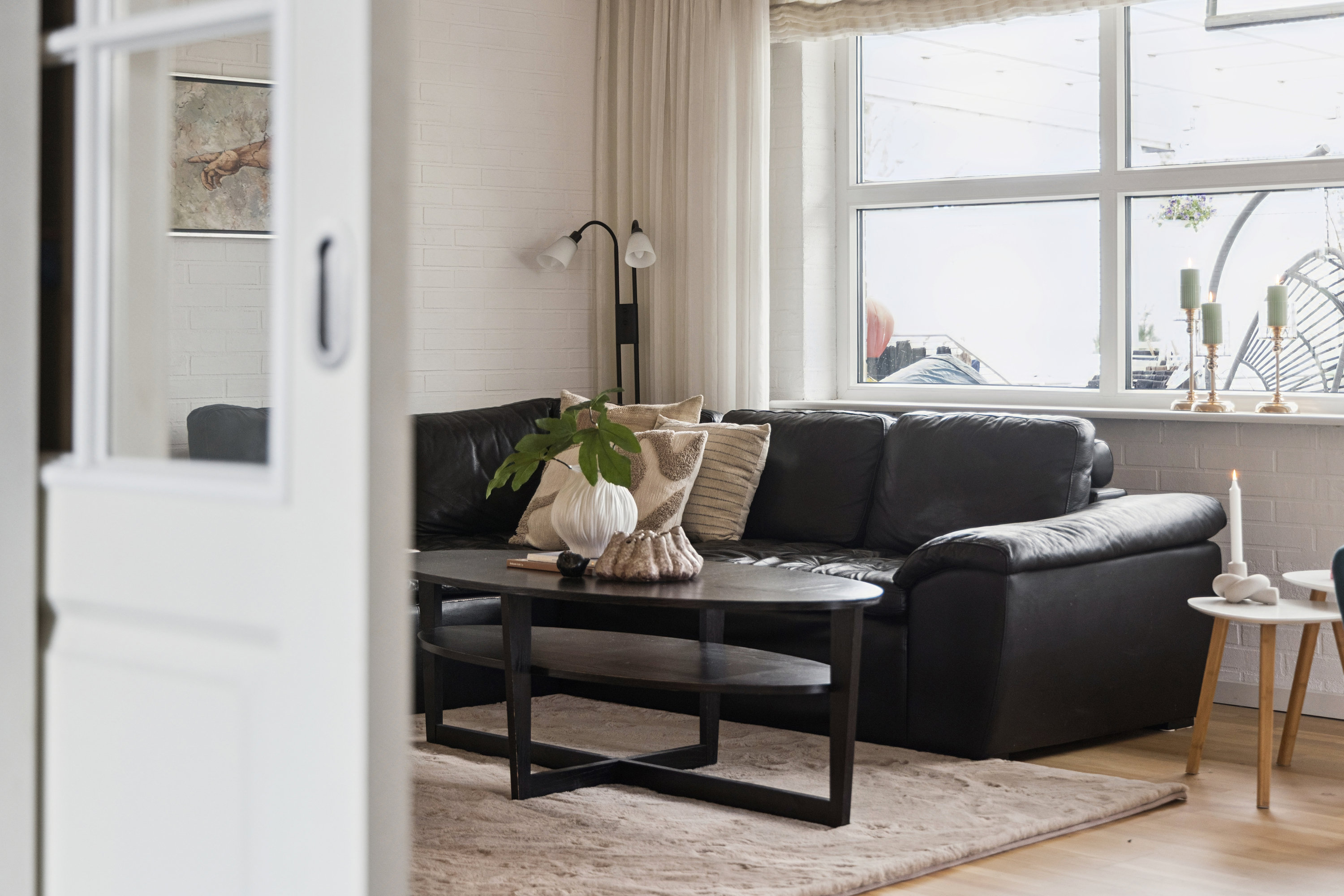 Fremhævet stue billede i fuldskærmstilstand. Billede af Dalstrøget 9, 9240 Nibe