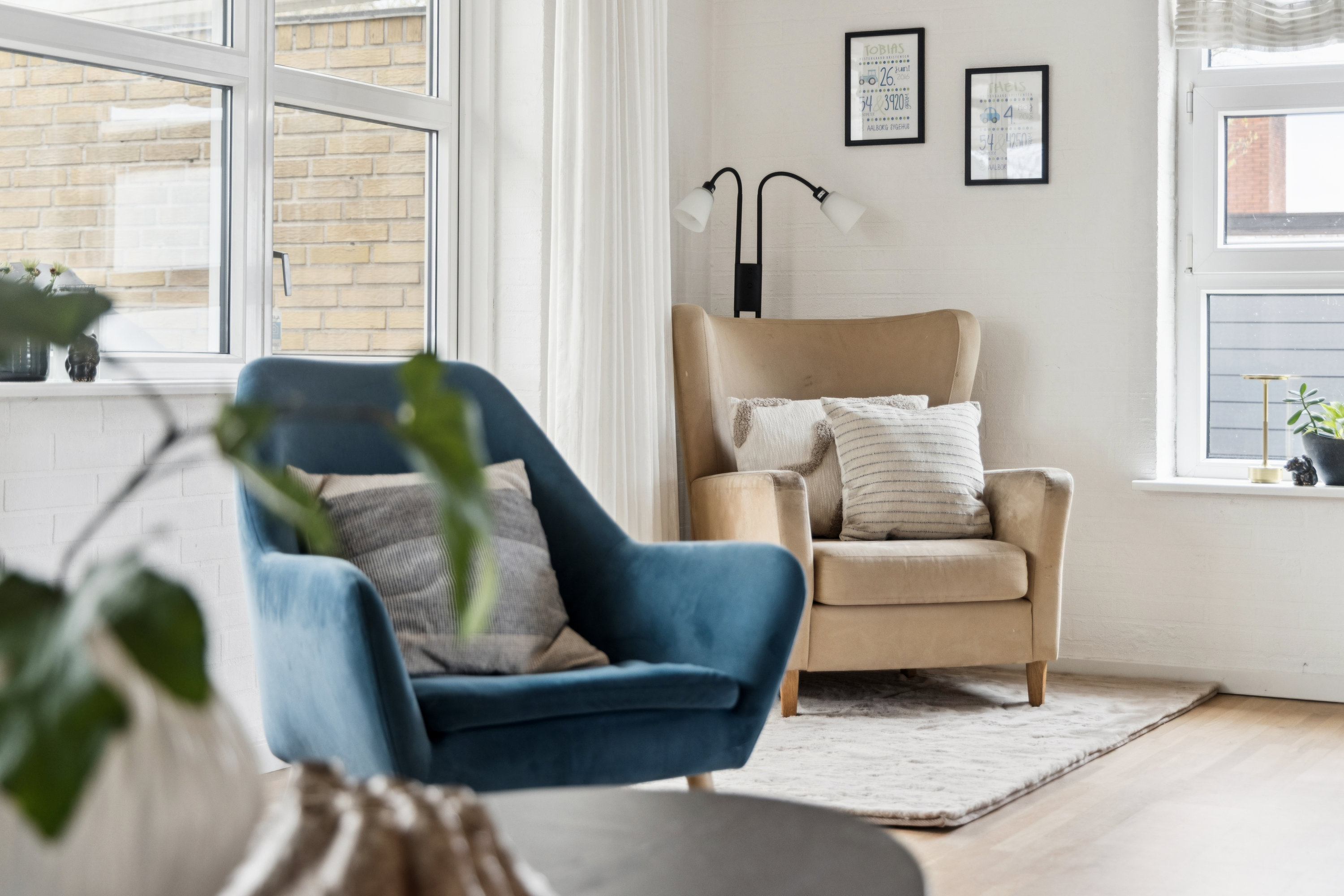 Fremhævet stue billede i fuldskærmstilstand. Billede af Dalstrøget 9, 9240 Nibe