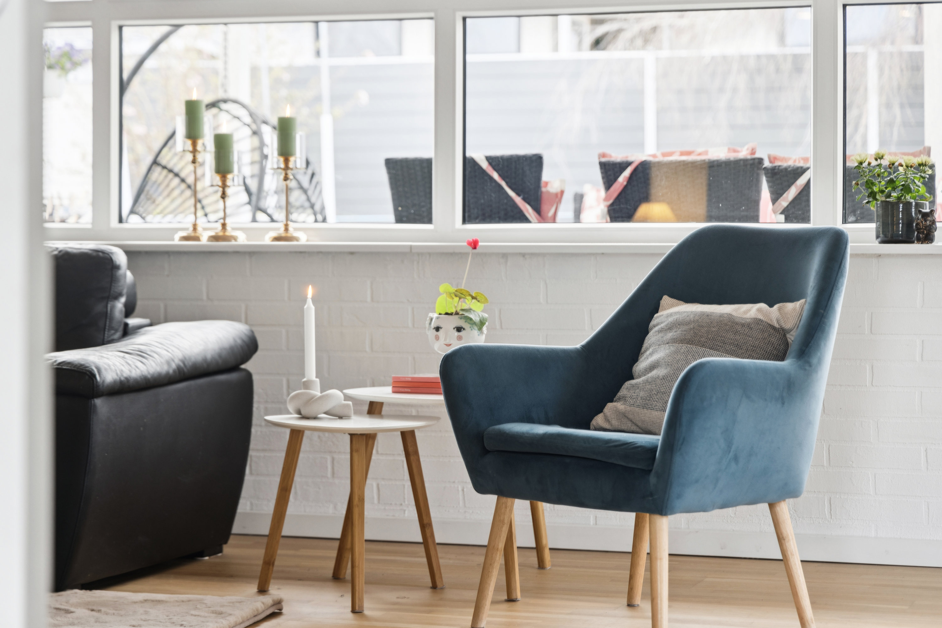 Fremhævet stue billede i fuldskærmstilstand. Billede af Dalstrøget 9, 9240 Nibe