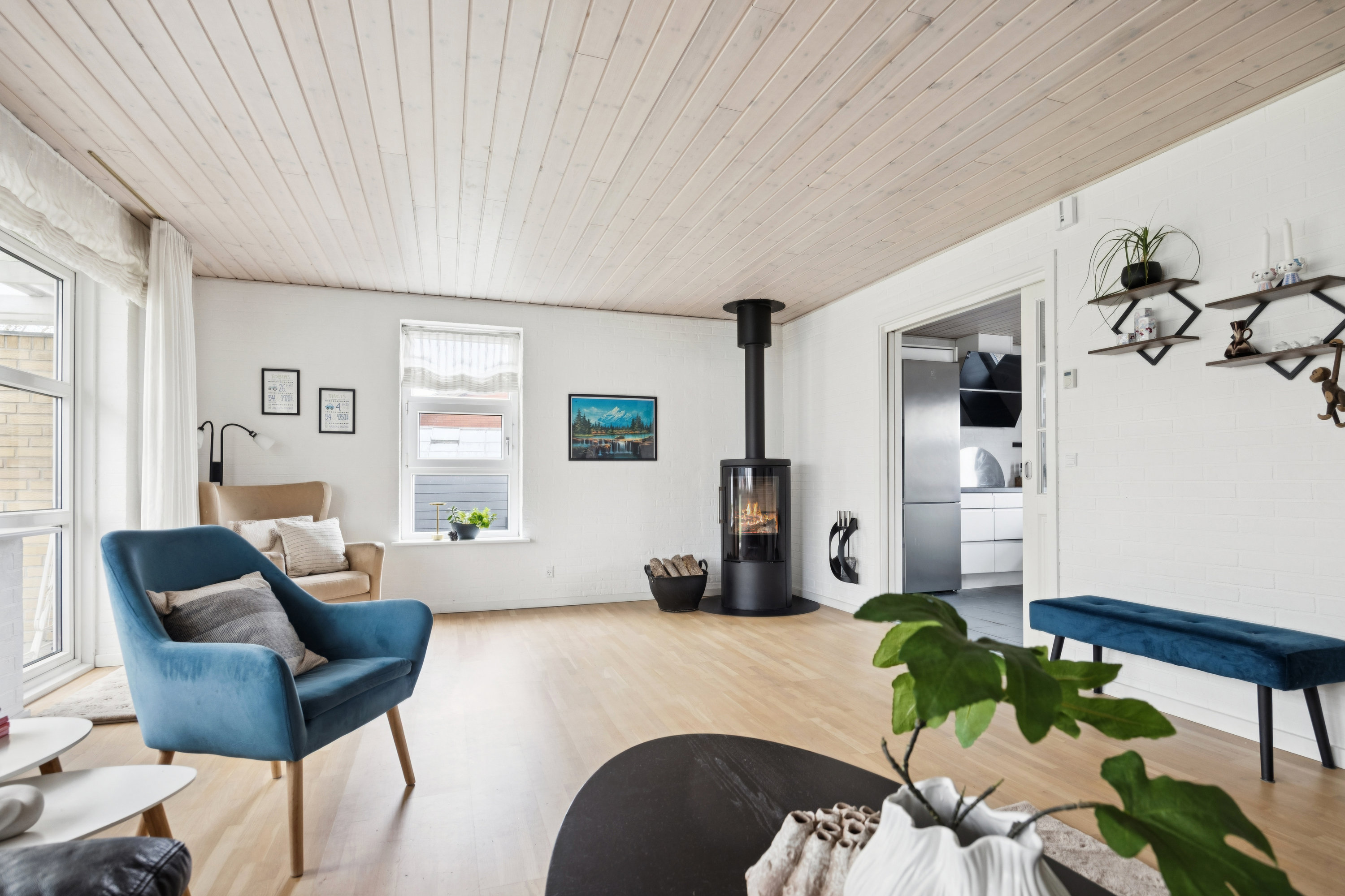 Fremhævet stue billede i fuldskærmstilstand. Billede af Dalstrøget 9, 9240 Nibe