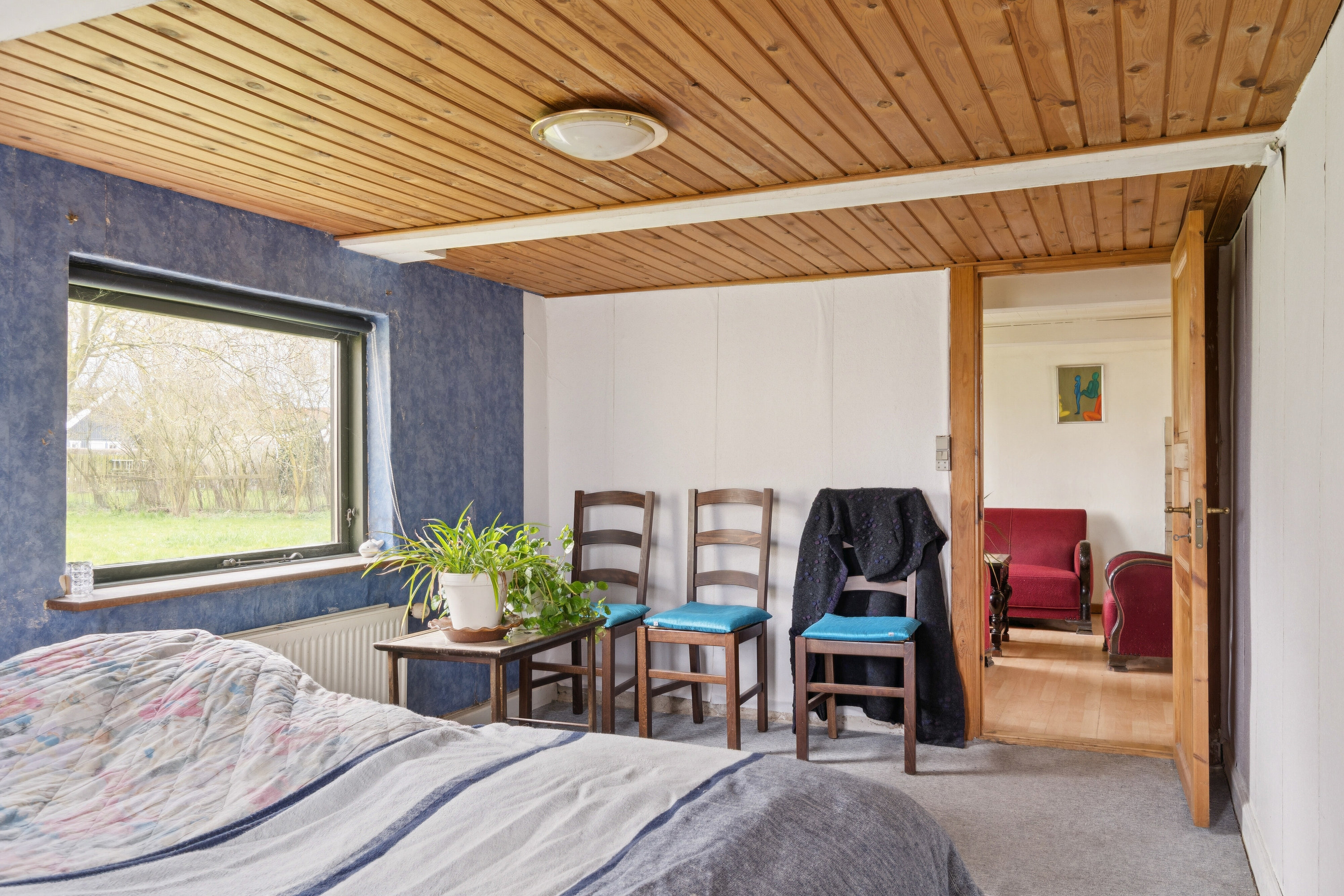 Fremhævet soveværelse billede i fuldskærmstilstand. Billede af Krænkerupvej 25, Havrebjerg, 4200 Slagelse