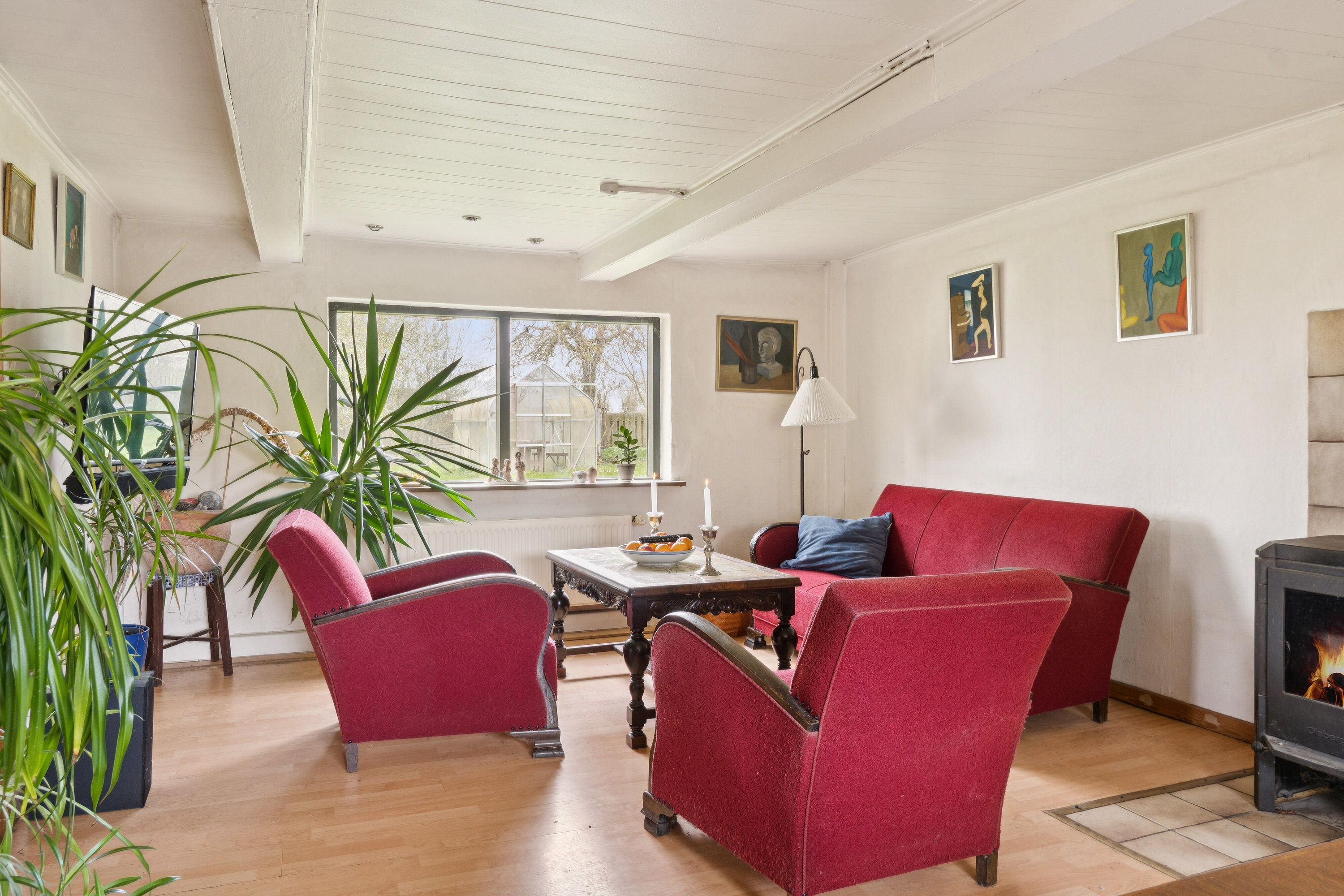 Fremhævet stue billede i fuldskærmstilstand. Billede af Krænkerupvej 25, Havrebjerg, 4200 Slagelse