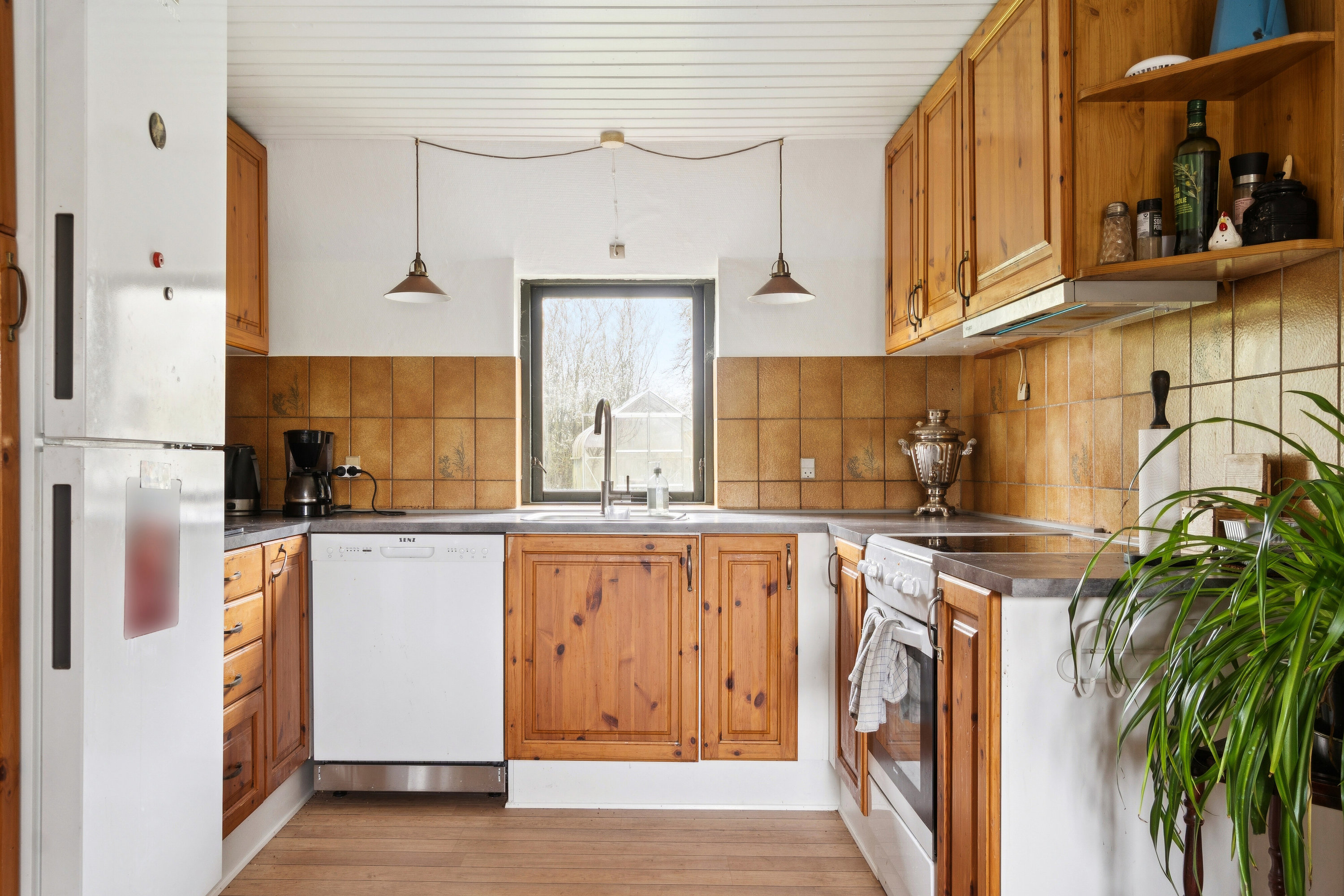 Fremhævet køkken billede i fuldskærmstilstand. Billede af Krænkerupvej 25, Havrebjerg, 4200 Slagelse