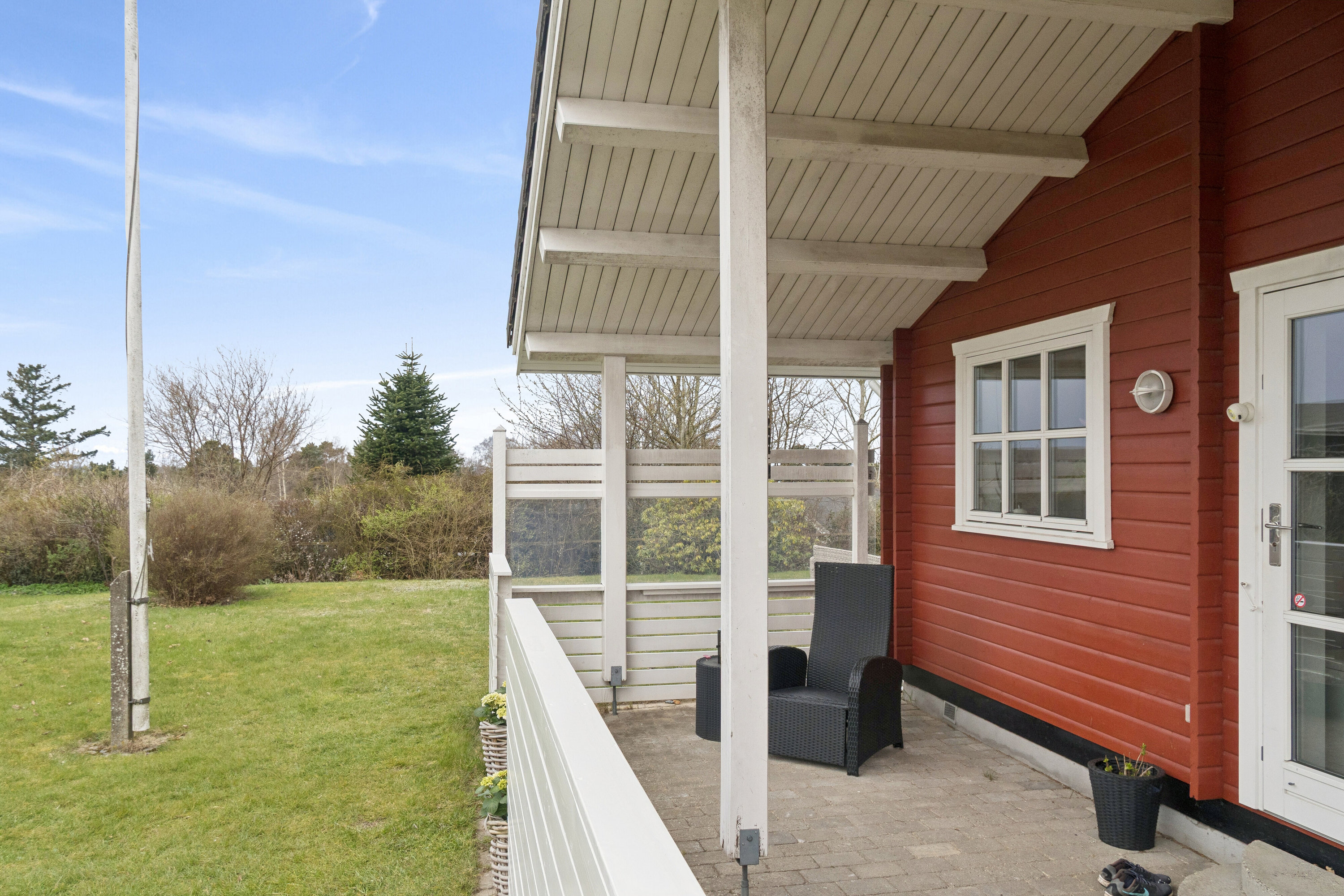 Fremhævet veranda billede i fuldskærmstilstand. Billede af Nattergalestien 21, Kregme, 3300 Frederiksværk