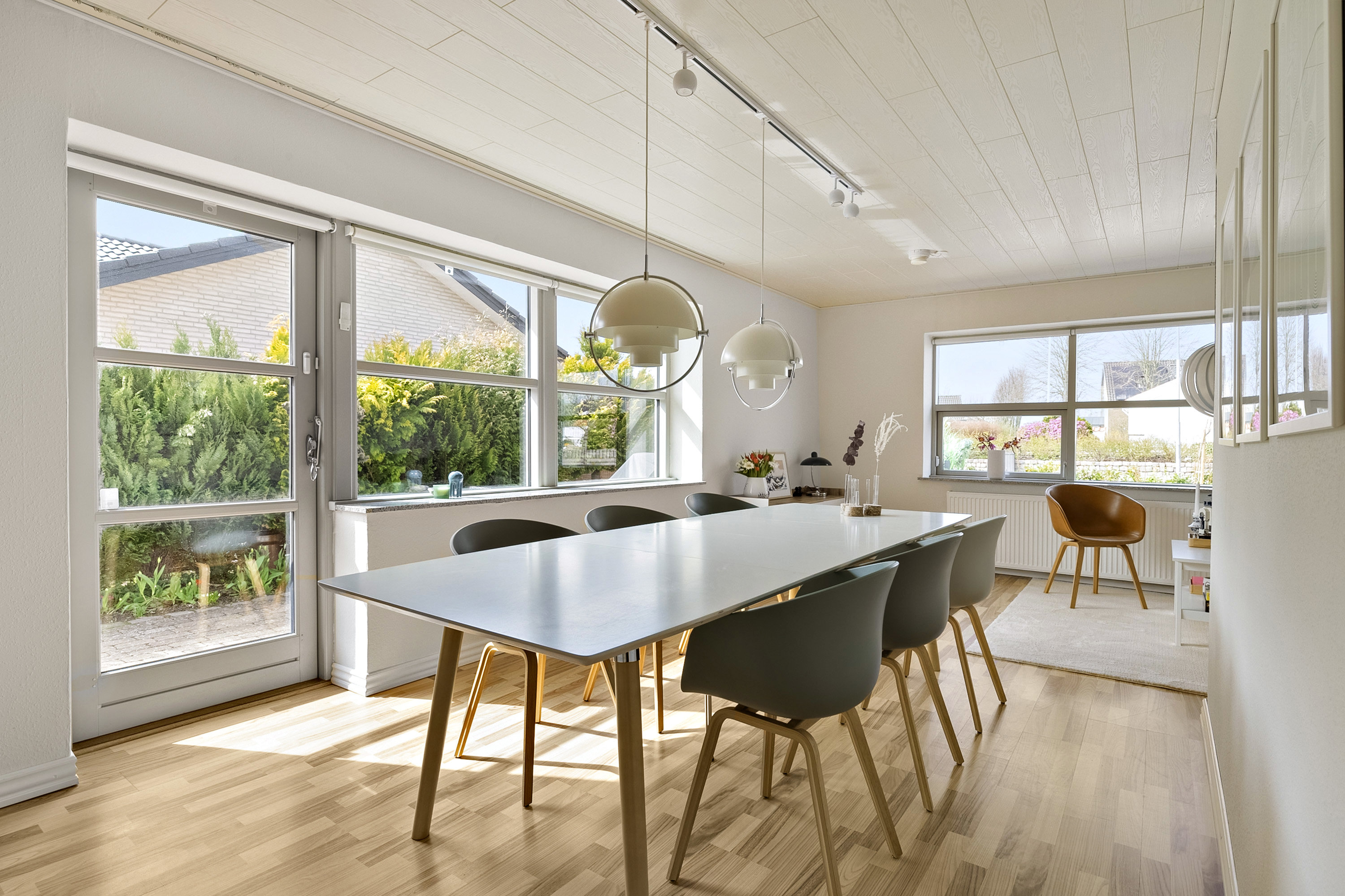 Fremhævet spisestue billede i fuldskærmstilstand. Billede af Søvejen 17, Blegind, 8362 Hørning