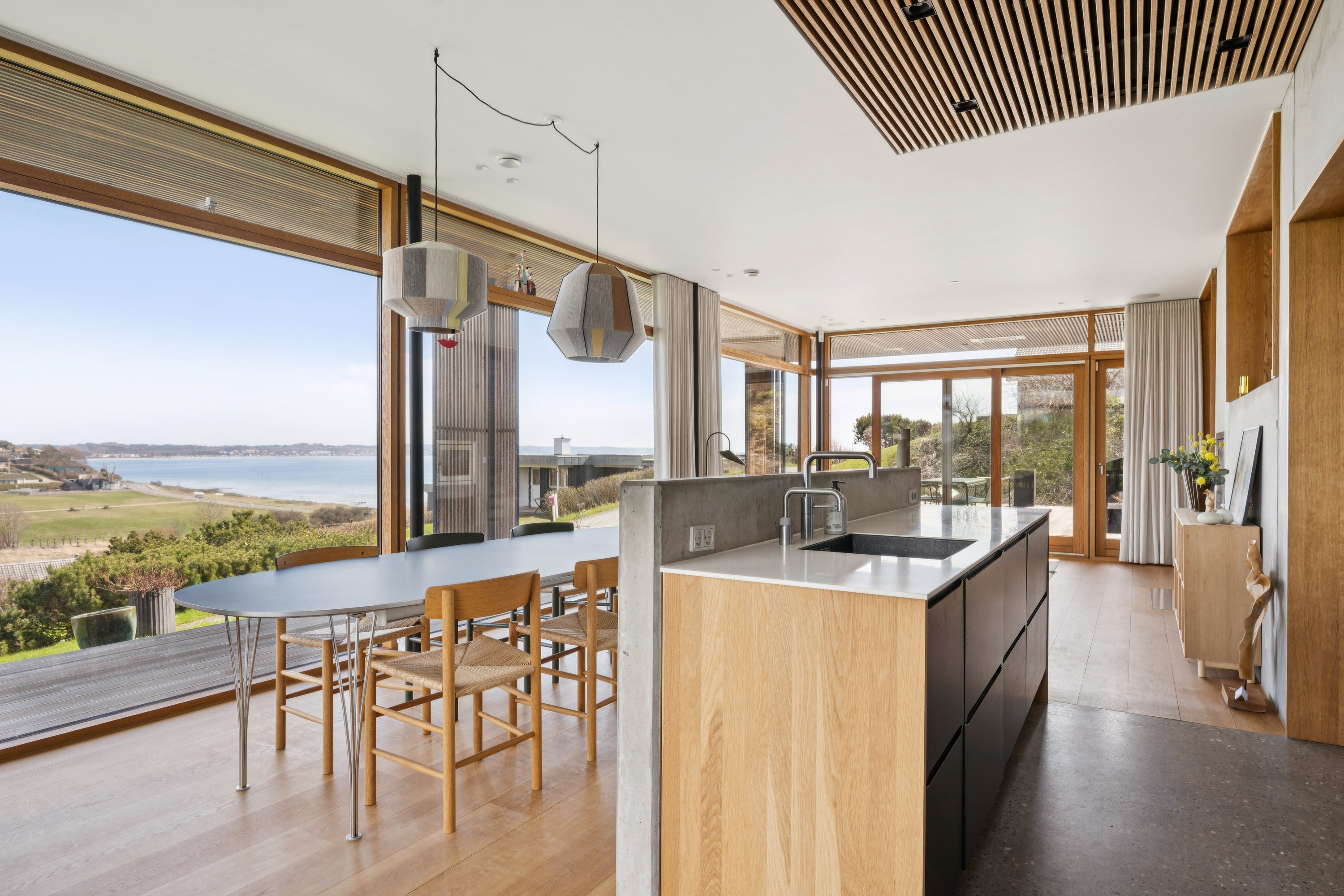 Fremhævet stue billede i fuldskærmstilstand. Billede af Kløvervej 12, Handrup, 8400 Ebeltoft