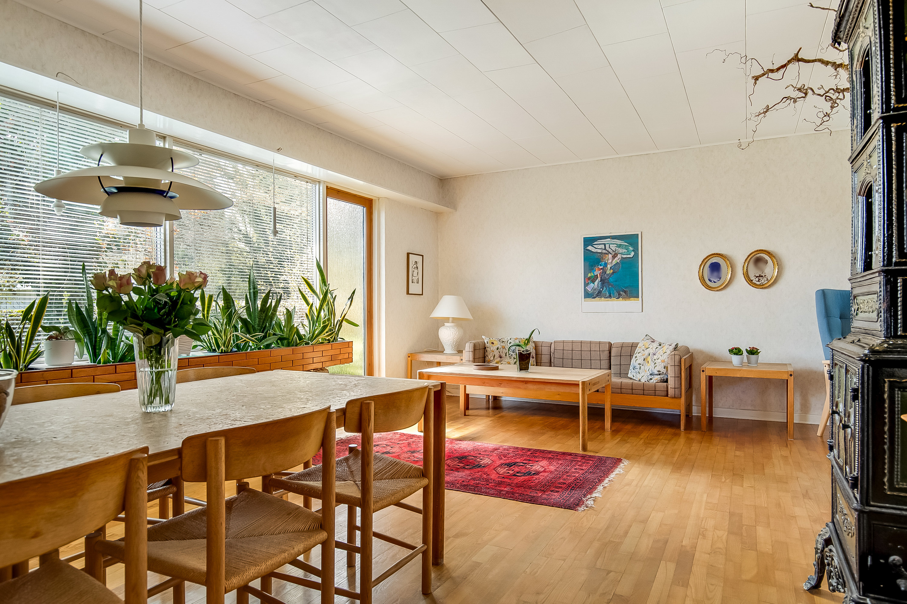 Fremhævet stue billede i fuldskærmstilstand. Billede af Dr. Dorotheas Vej 5, 6000 Kolding