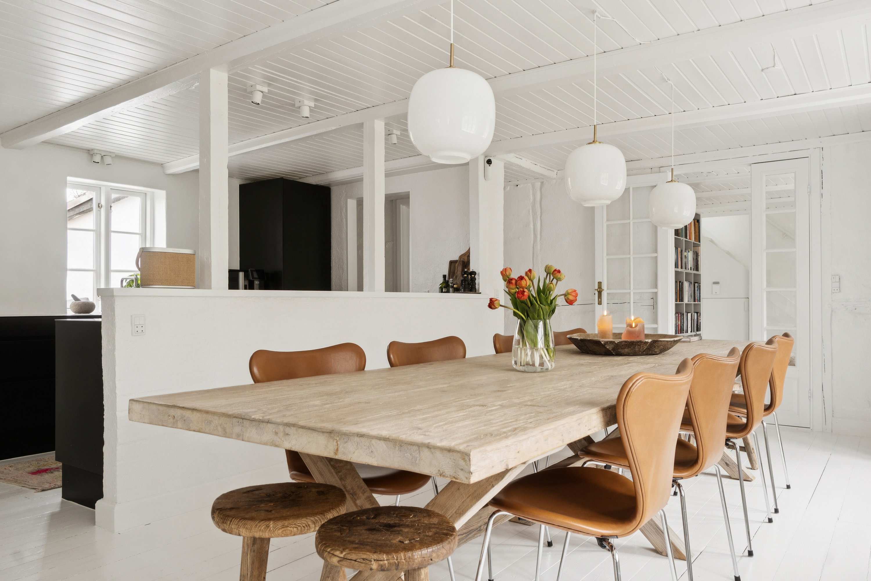 Fremhævet spisestue billede i fuldskærmstilstand. Billede af Frederiksborgvej 50, 4000 Roskilde