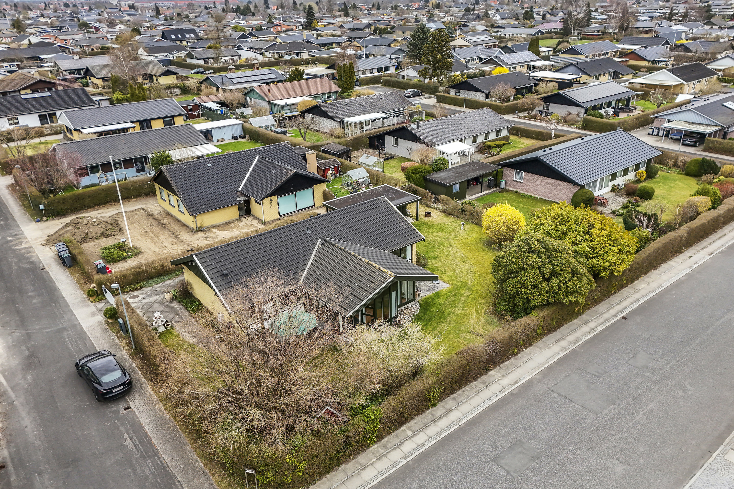 Fremhævet facade billede i fuldskærmstilstand. Billede af Lindeengen 23, 2740 Skovlunde