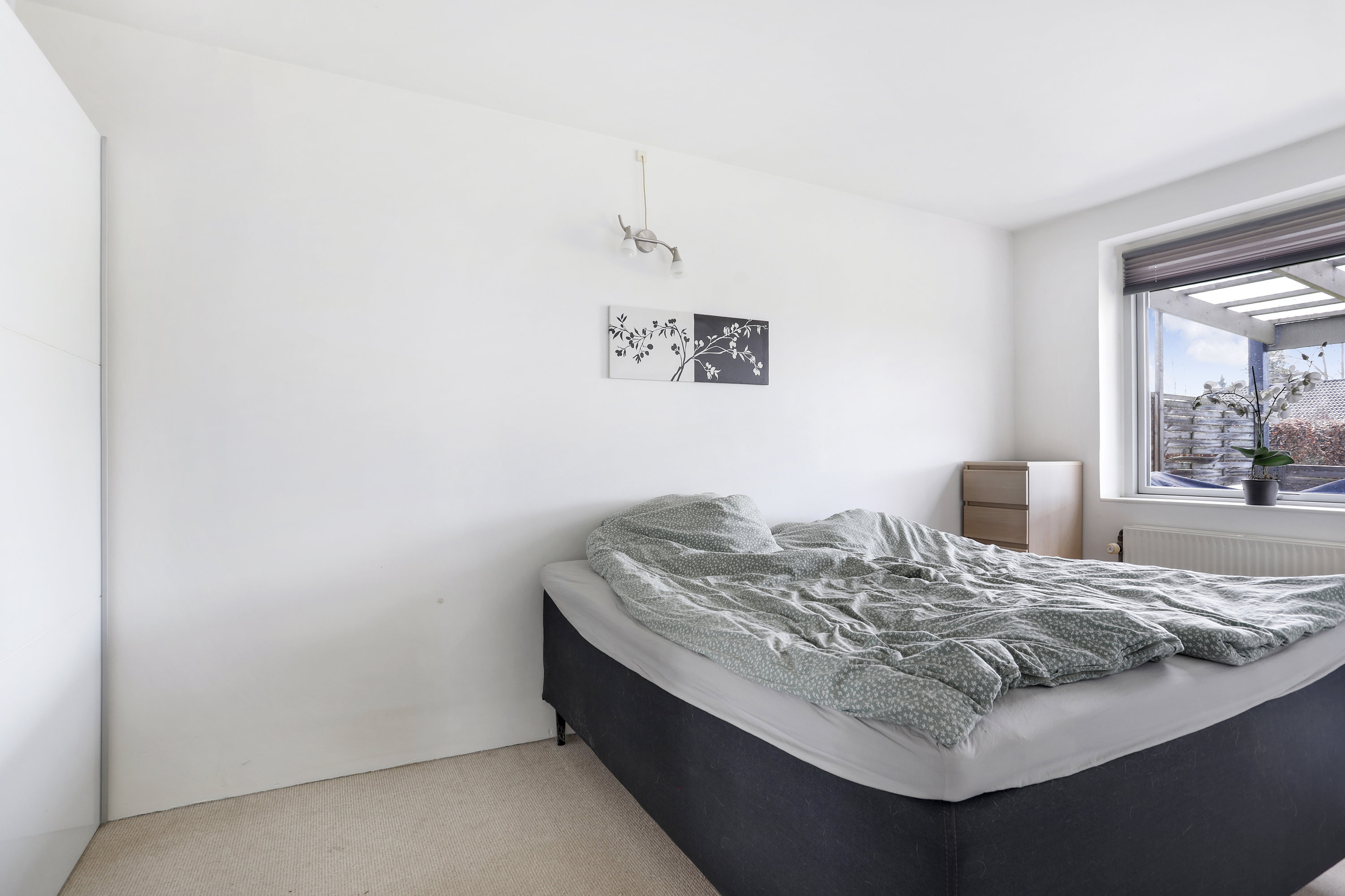 Fremhævet soveværelse billede i fuldskærmstilstand. Billede af Åbyvej 15, 2740 Skovlunde