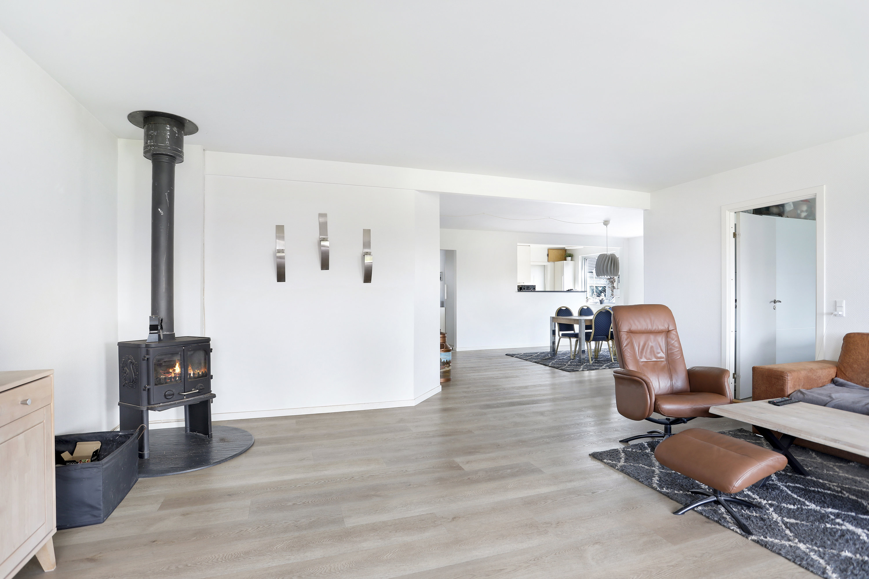 Fremhævet stue billede i fuldskærmstilstand. Billede af Åbyvej 15, 2740 Skovlunde