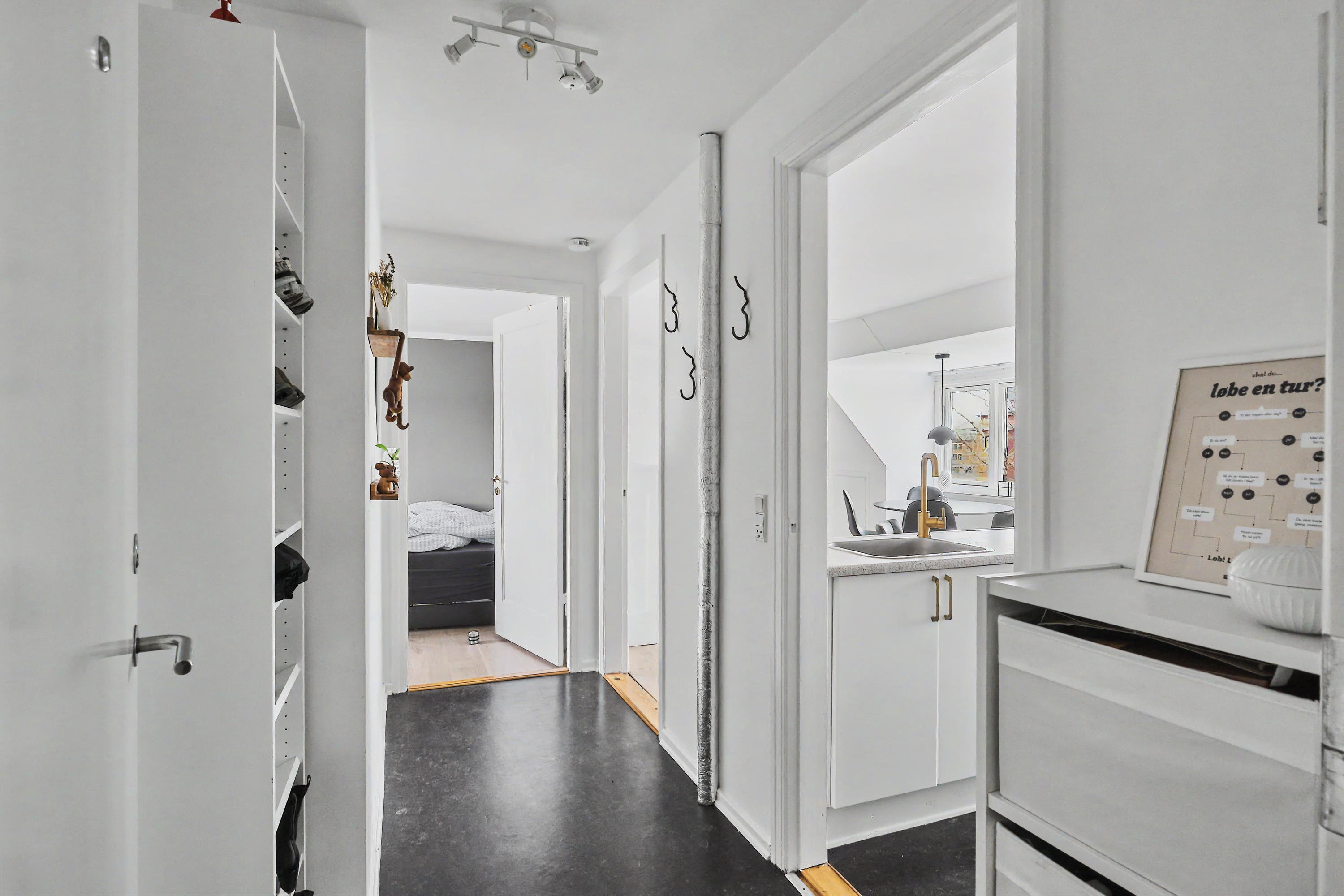 Fremhævet gang billede i fuldskærmstilstand. Billede af Tage-Hansens Gade 11, 5. th., 8000 Aarhus C