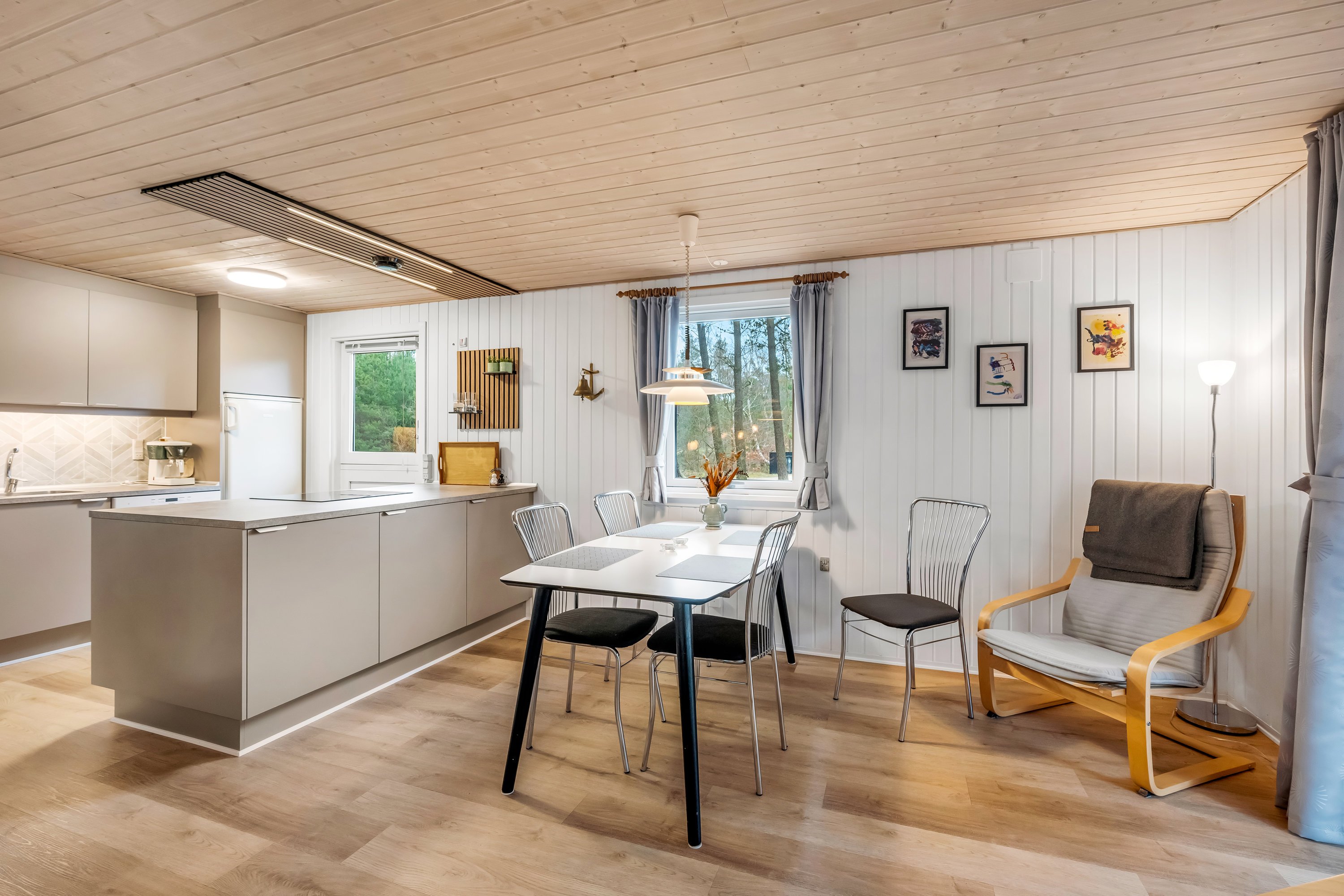 Fremhævet køkken billede i fuldskærmstilstand. Billede af Højsvej 26, Lønne, 6830 Nørre Nebel