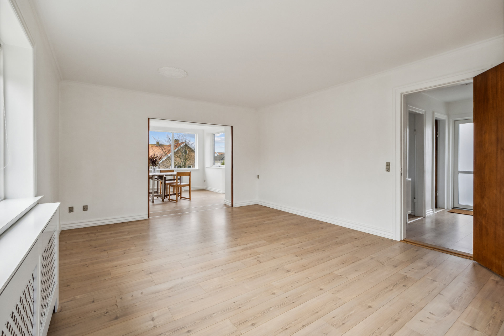 Fremhævet stue billede i fuldskærmstilstand. Billede af Spangbergsvej 28, 7700 Thisted