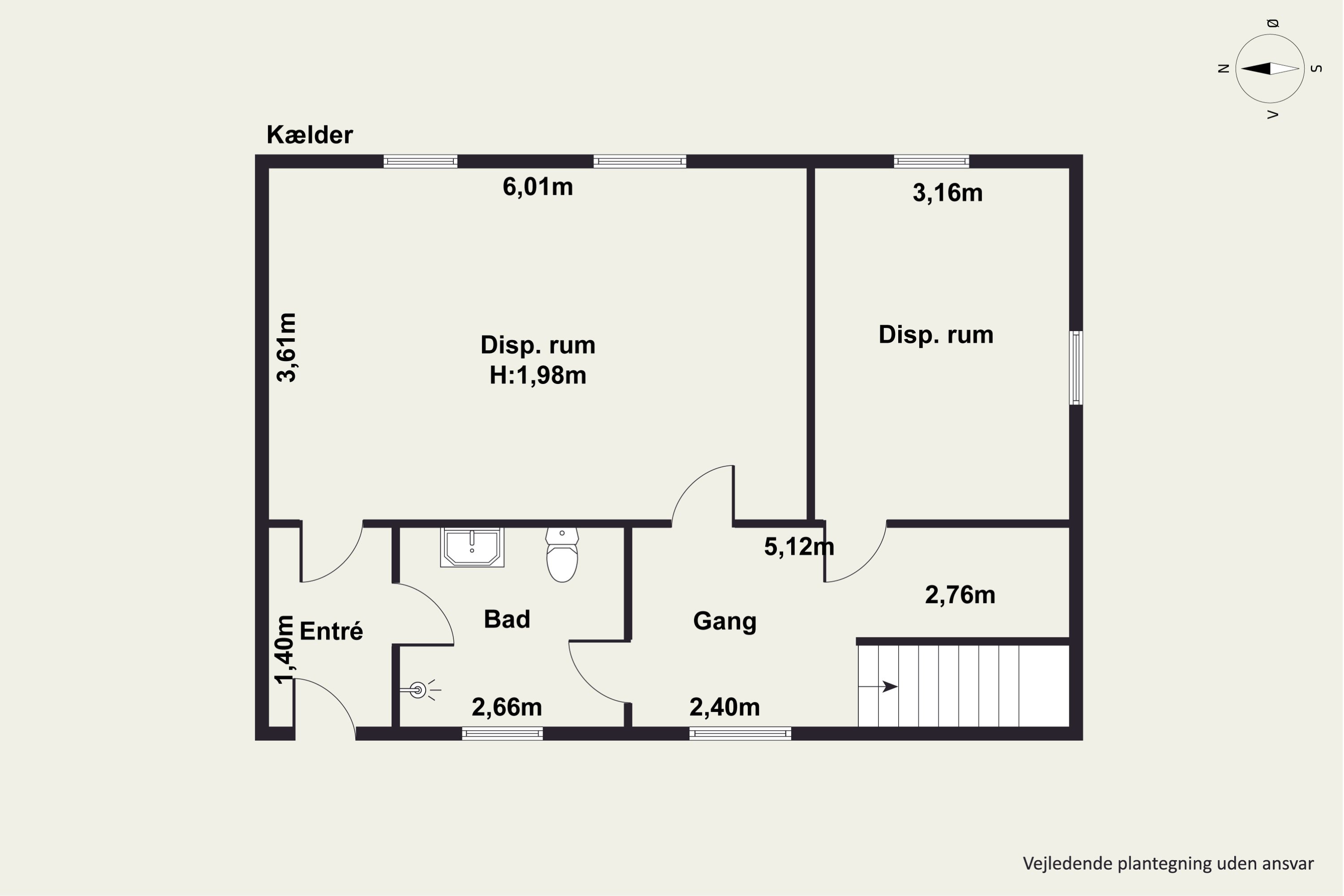 Plantegninger billede af Annettevej 1, 7800 Skive
