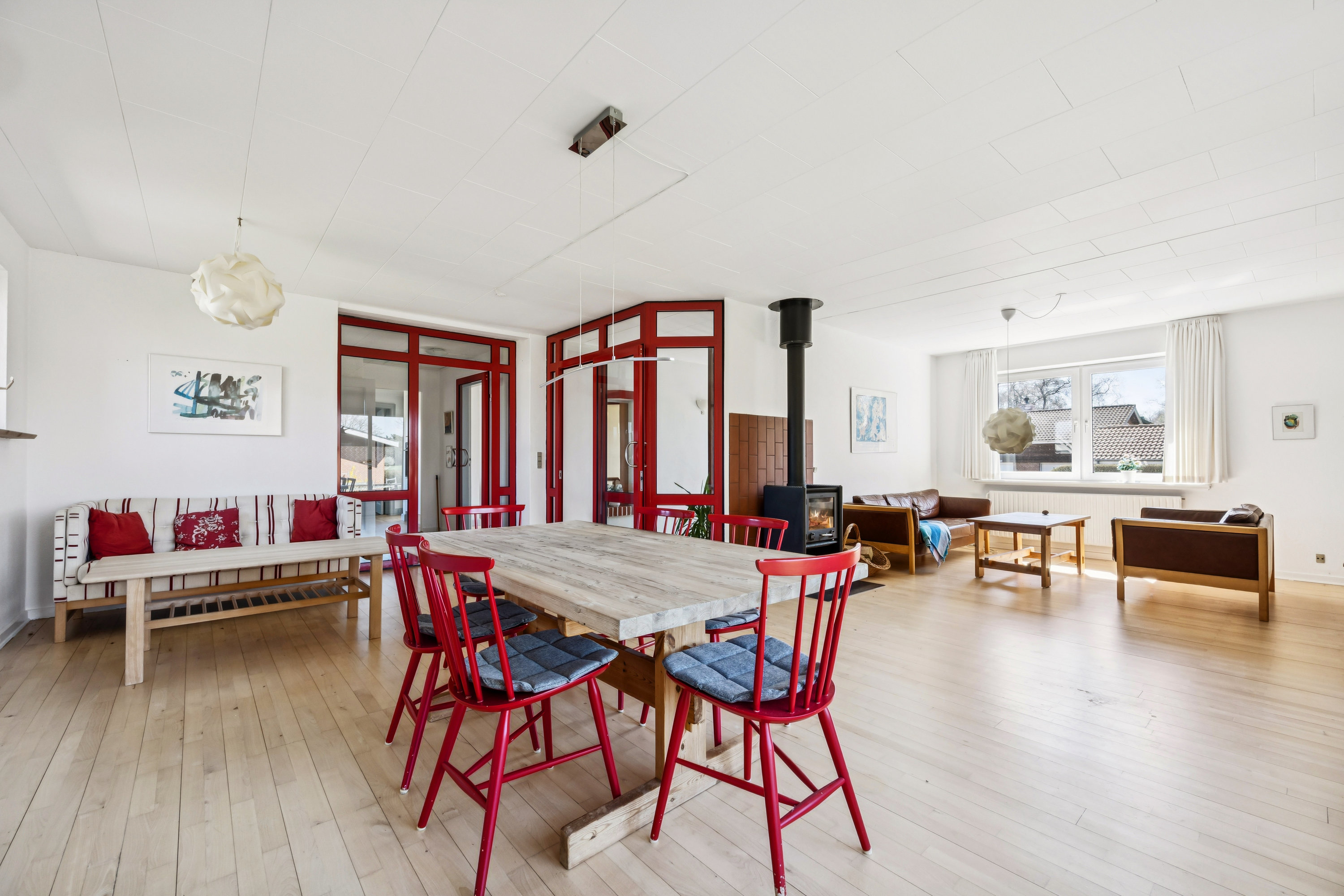 Fremhævet stue billede i fuldskærmstilstand. Billede af Havevænget 22, 4682 Tureby