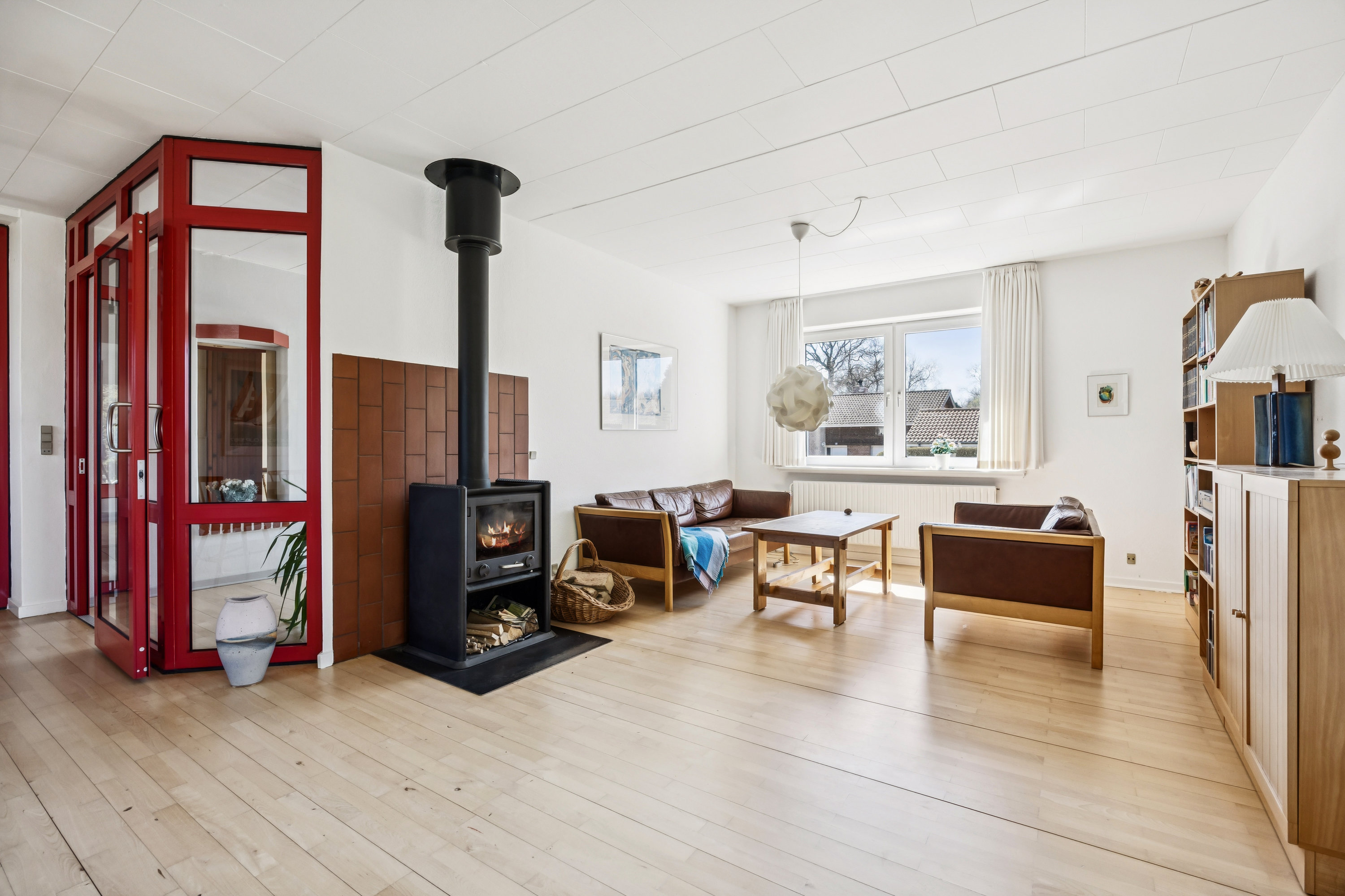 Fremhævet stue billede i fuldskærmstilstand. Billede af Havevænget 22, 4682 Tureby