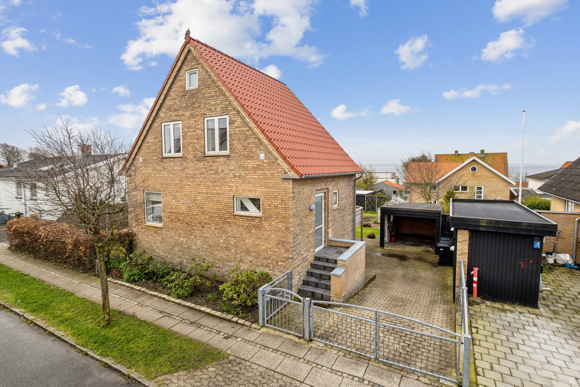 Fremhævet set fra vejen billede i fuldskærmstilstand. Billede af Spangbergsvej 28, 7700 Thisted