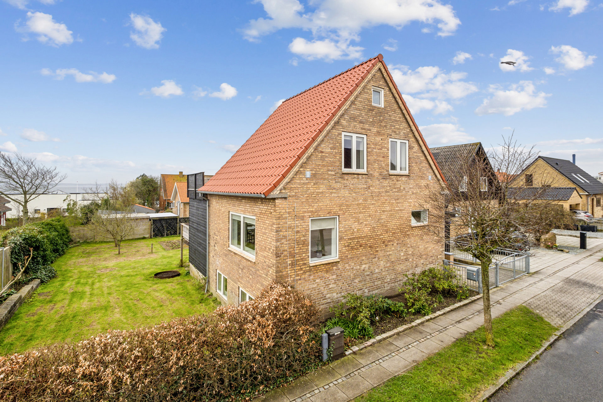 Fremhævet set fra vejen billede i fuldskærmstilstand. Billede af Spangbergsvej 28, 7700 Thisted