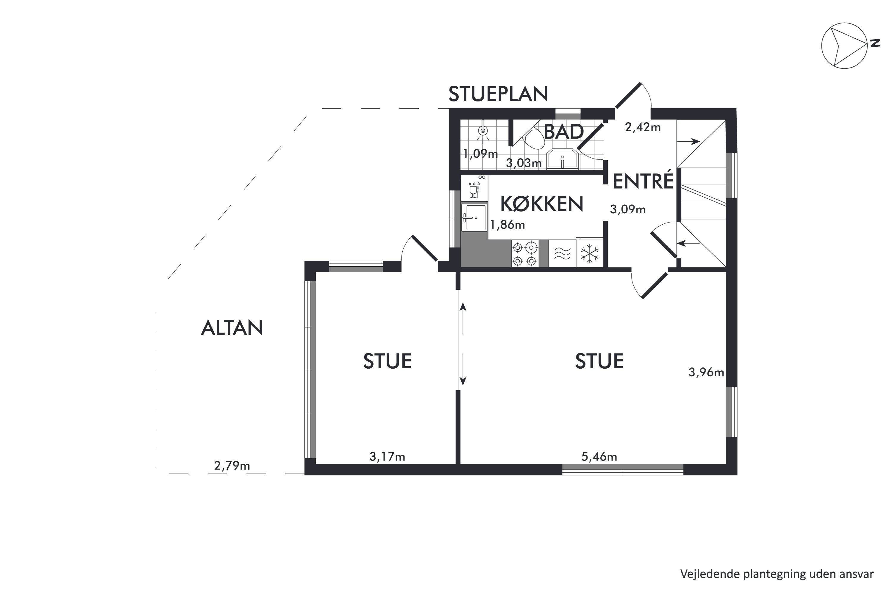 Plantegninger billede af Spangbergsvej 28, 7700 Thisted