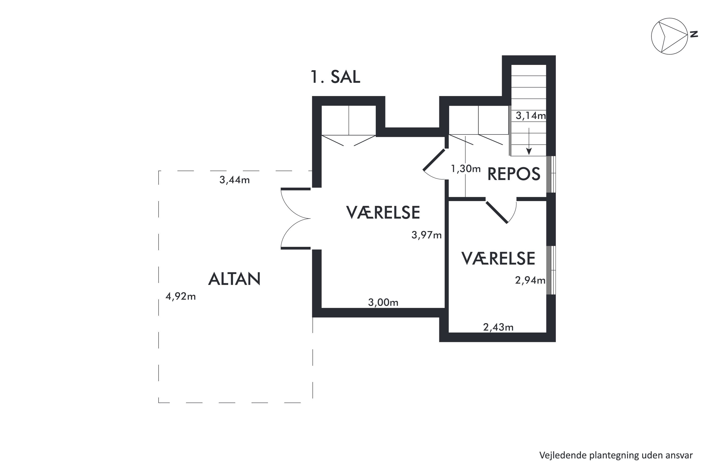 Plantegninger billede af Spangbergsvej 28, 7700 Thisted