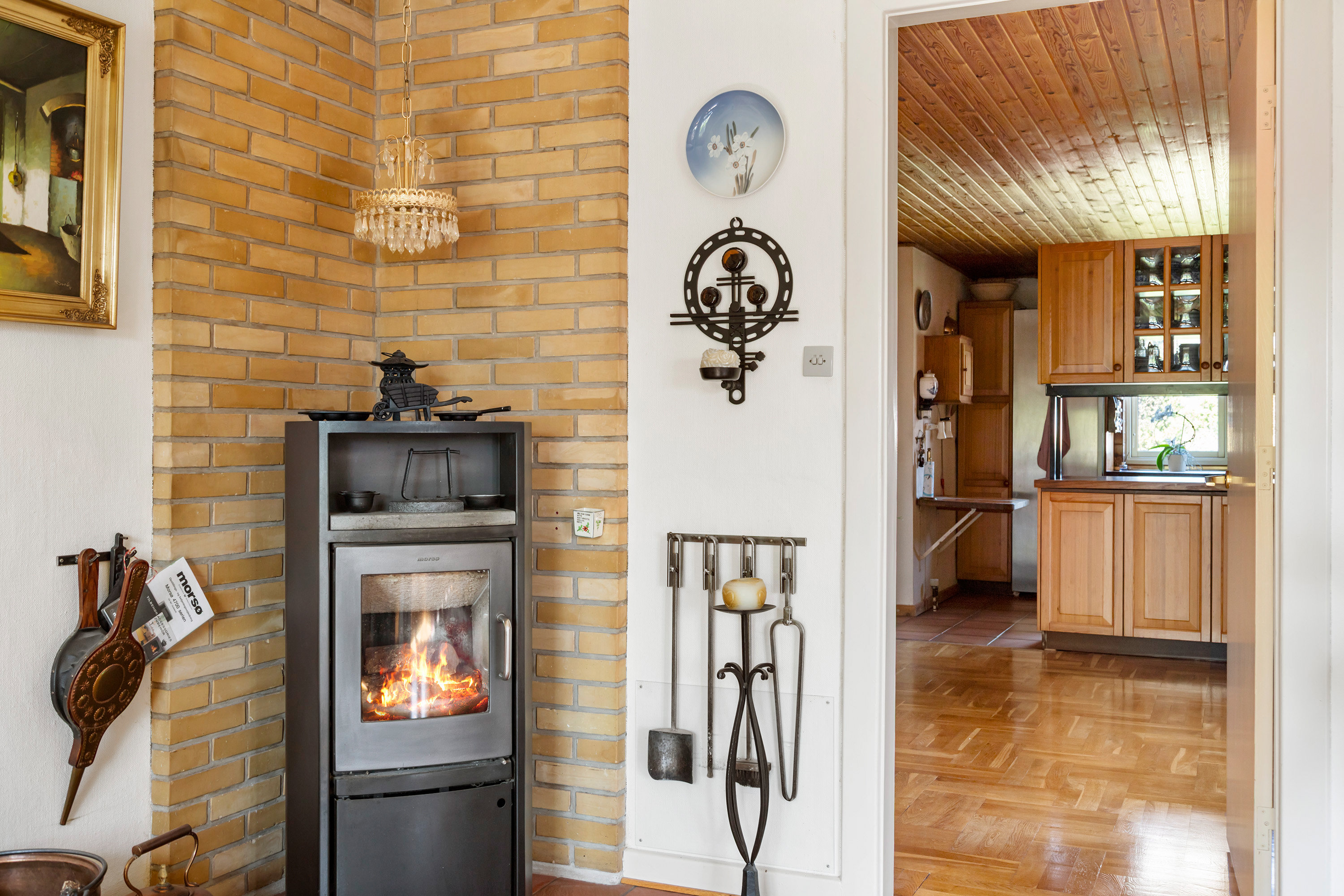 Fremhævet stue billede i fuldskærmstilstand. Billede af Birkevej 28, 9620 Aalestrup