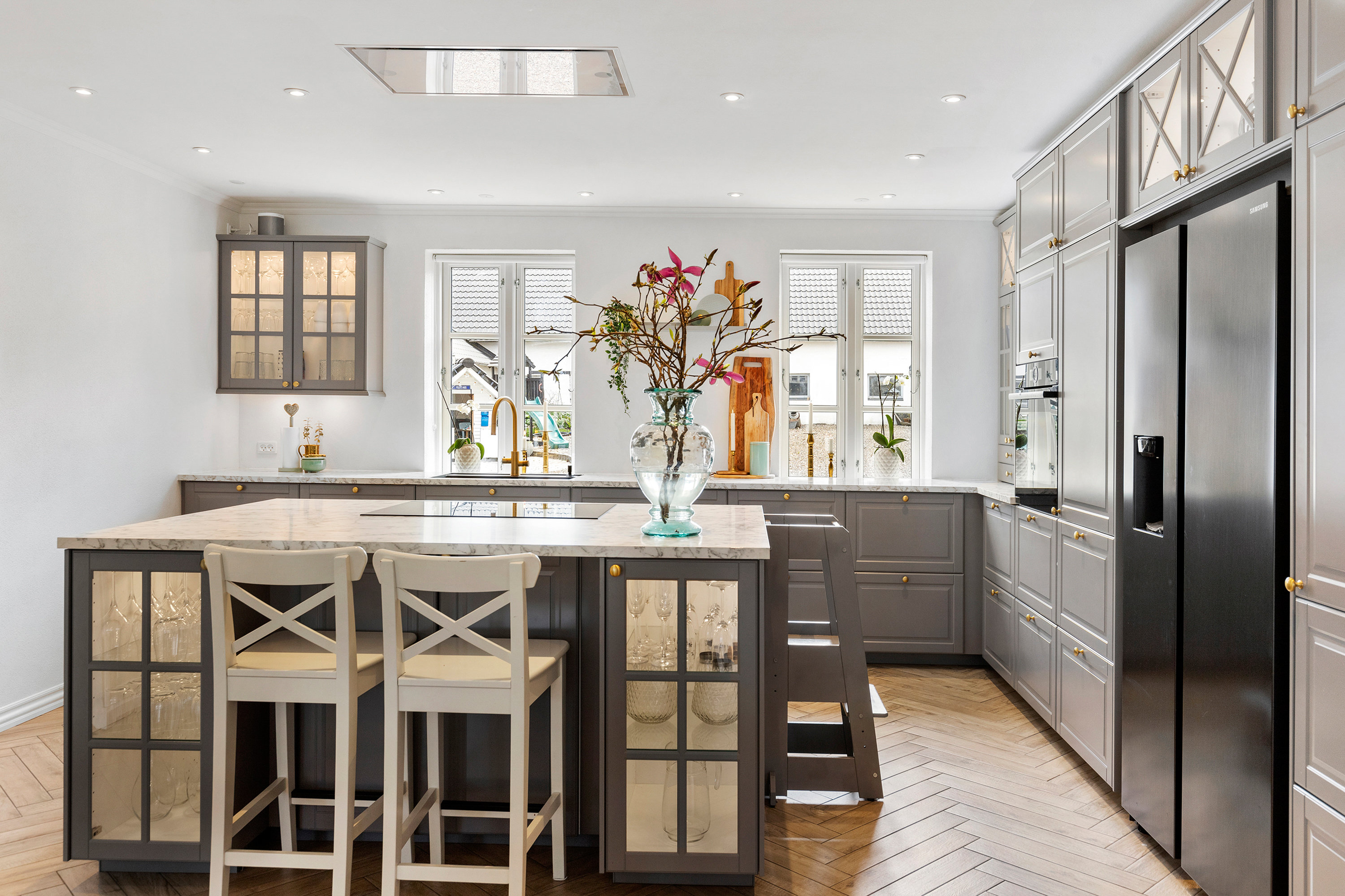 Fremhævet køkken billede i fuldskærmstilstand. Billede af Gøttrupvej 65, Fredbjerg, 9640 Farsø